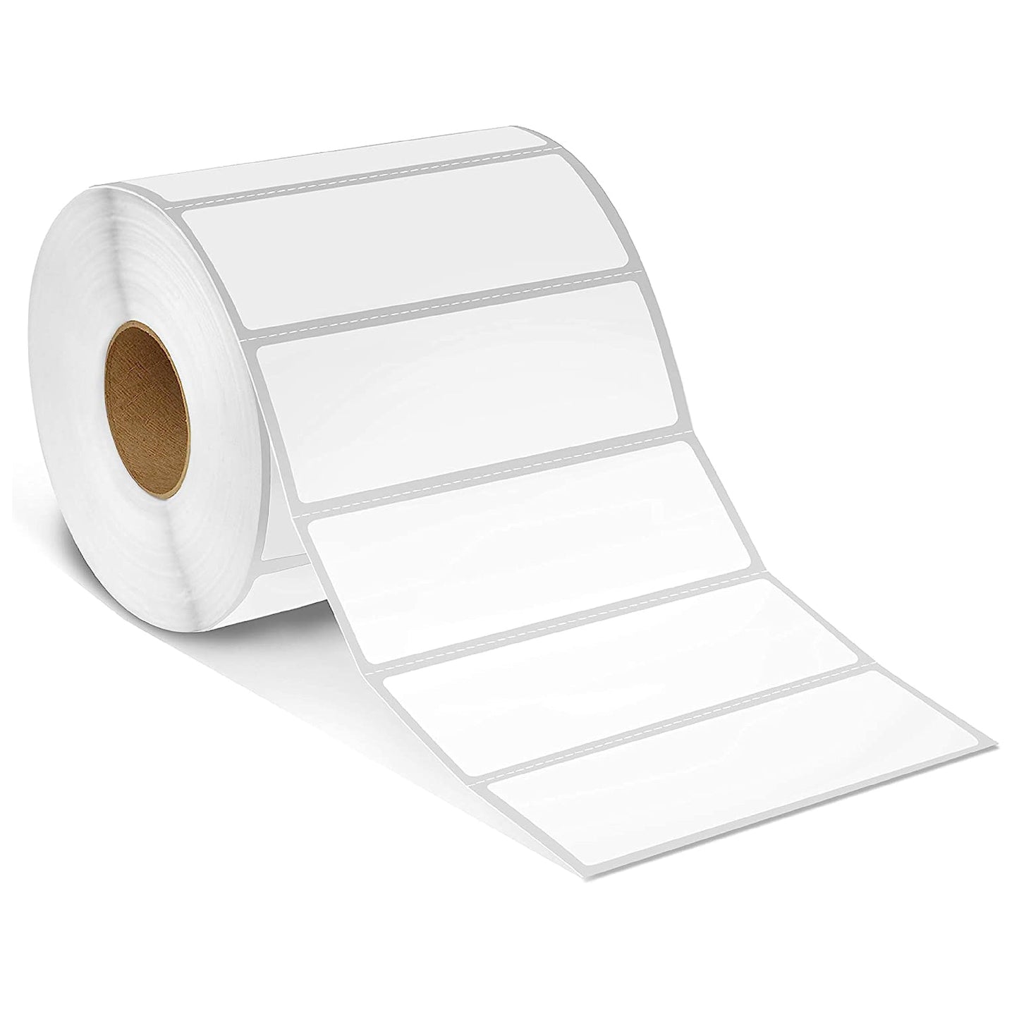 Spartan Industrial - 3" X 1" Direct Thermal Labels (10 Rolls, 1300/Roll) Perforated Barcode Address Labels - Compatible with Rollo and Zebra Desktop Printers
