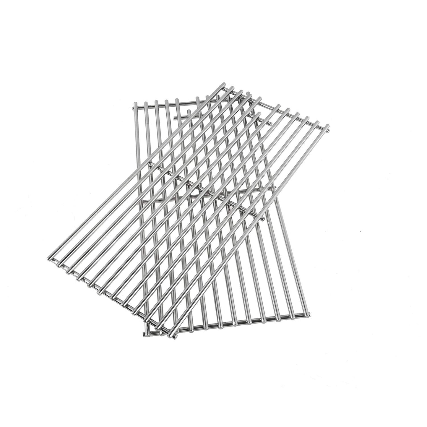 Stainless Steel Cooking Grate Grid for Coleman 85-3046-2, 85-3047-0, g35301, g35302, g35303, g35303lp, g35304, g35304n Heavy Duty Stainless Steel Cooking Grate Replacement Parts, 2 Pack