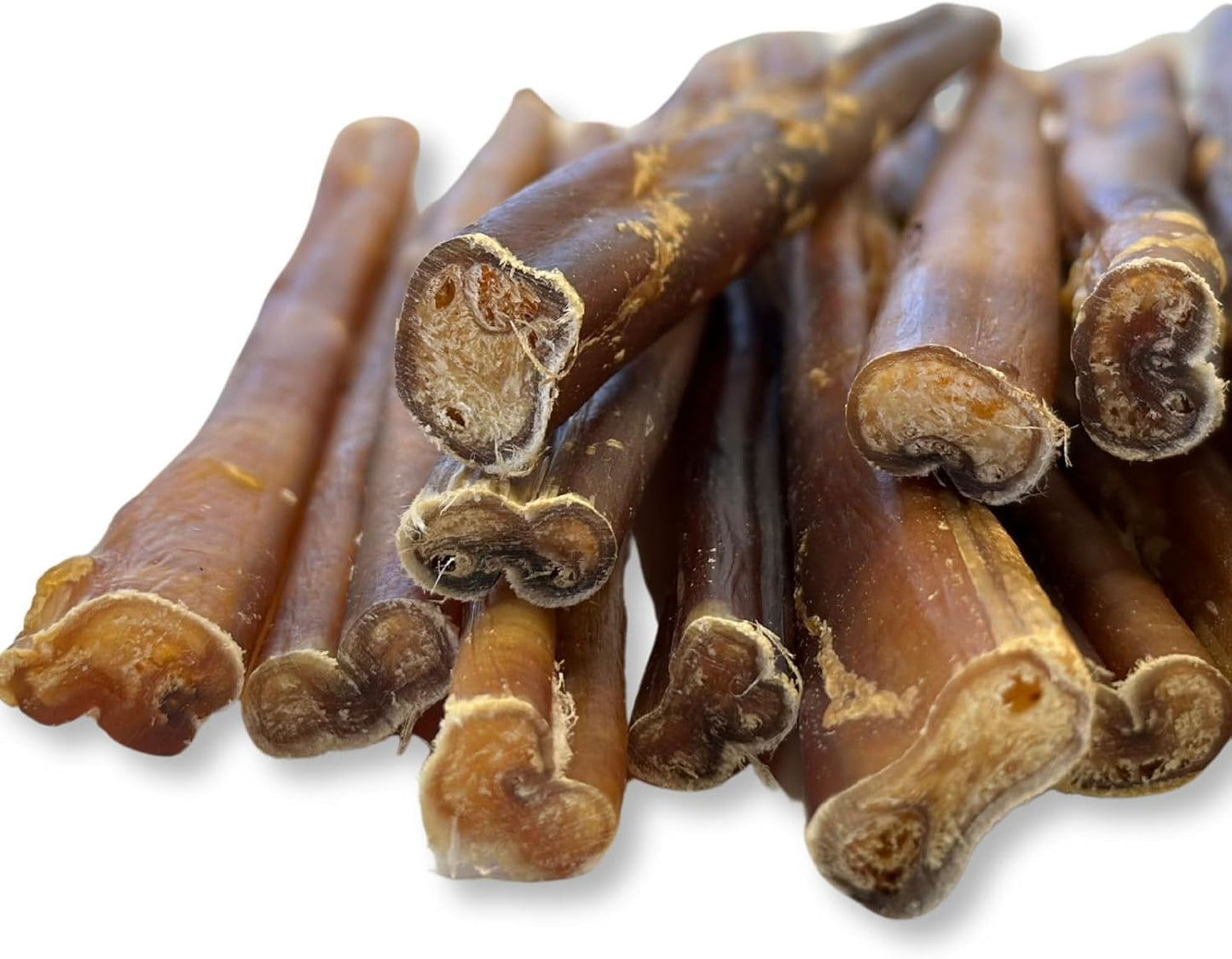 Purely Paws Bully Sticks Supreme for Large Dogs – Extra Thick, Long-Lasting Dog Chews for Aggressive Chewers – 100% Beef, Rawhide-Free & Low Odor – Canadian Company (12", 10 Count)