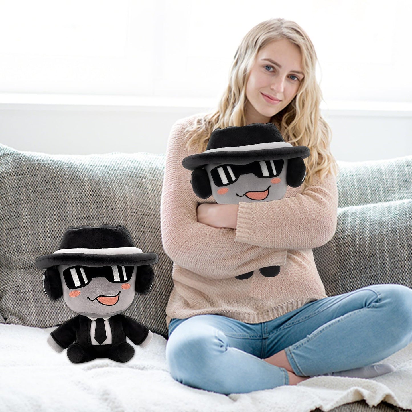 Forsaken Chance Plush Toy, Charming Stuffed Animal Adorable Game Characters Plushies for Collectors Video Game Fans Gifts, Ideal Adults Presents (1Pc)
