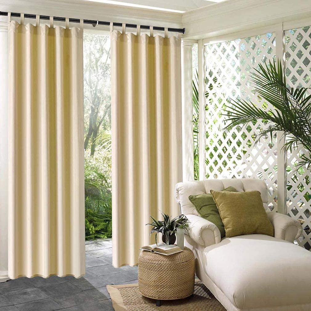 Room Divider Tension Curtain Rod, Large 102.4-122.1Inch No Drilling Adjustable Window Curtain Rod Never Rust Curtain Poles, Tension Pole for Bathroom, Shower, Outdoor Indoor Decor
