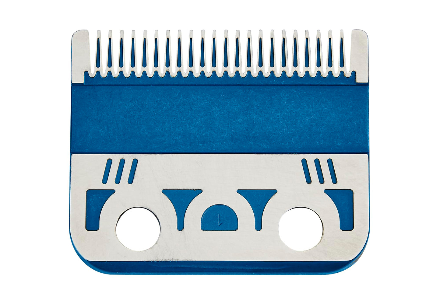 BaBylissPRO Barberology Blue Gold Titanium Precision Replacement Fade Blade MIM Process, 22 Tooth Metal Injection Molded Fade Clipper Blade