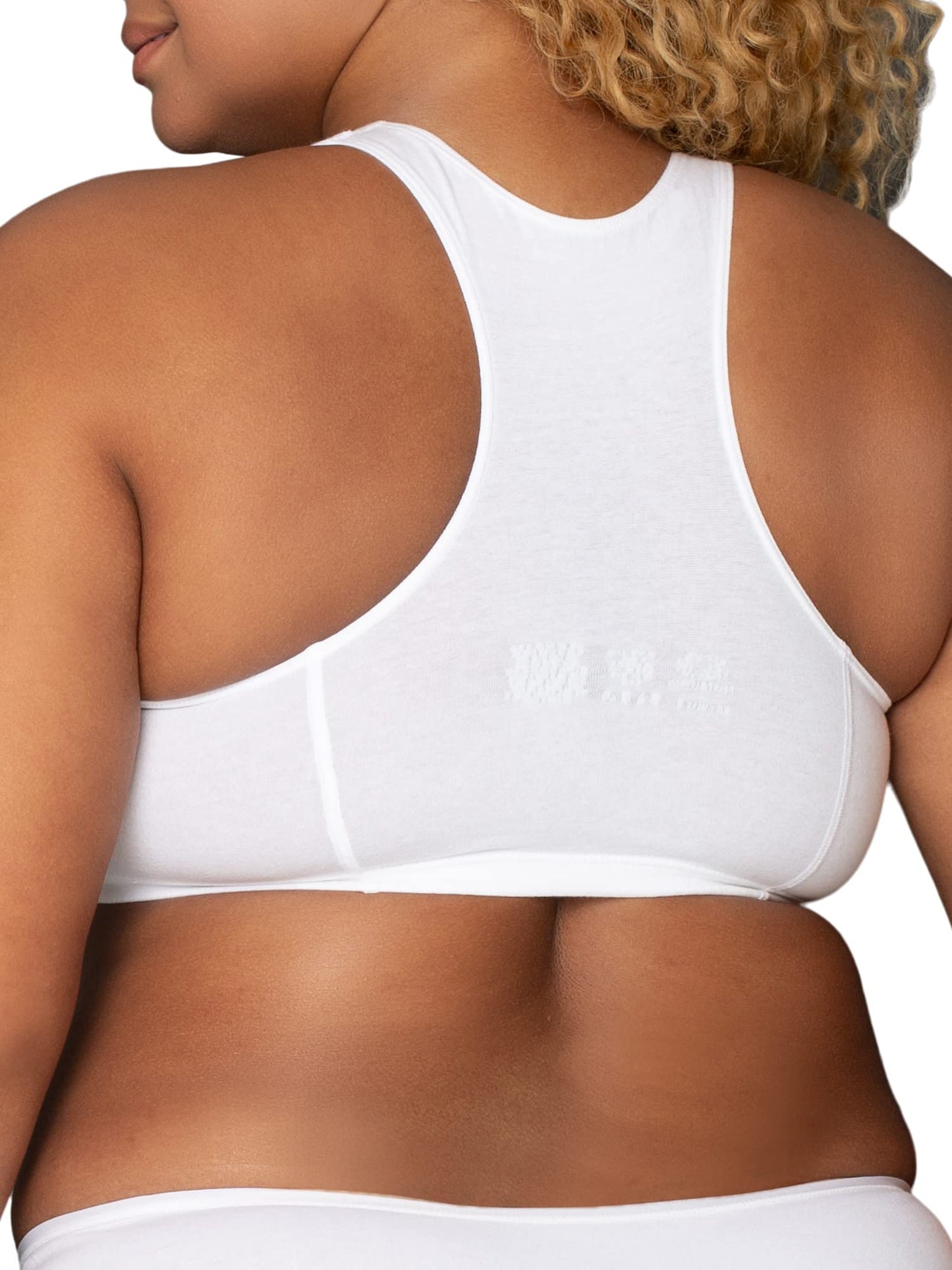 Fruit of the Loom Women's Built Up Tank Style Sports Bra, Heather Grey W. Black/White/Black/Heather Grey W. Black/White/Black, 42