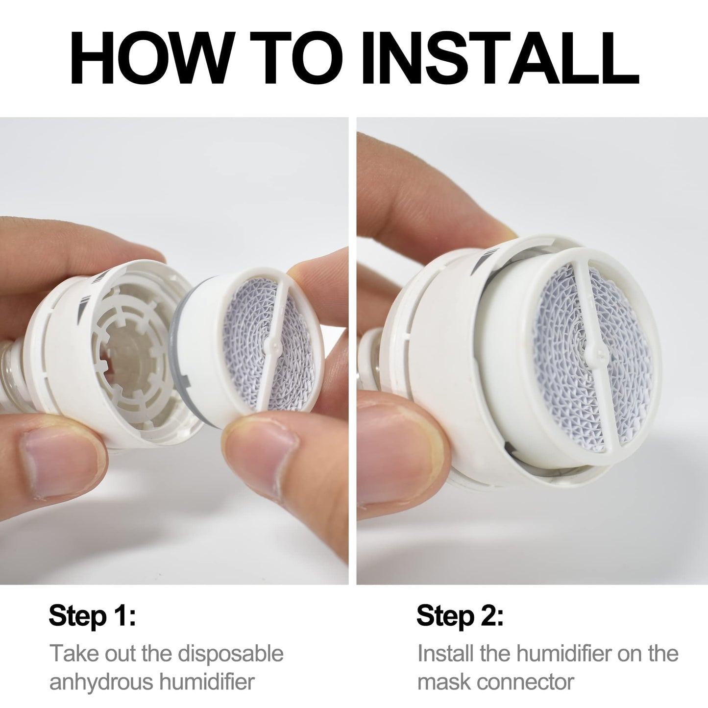 6 PK Replacement Humi DX, Portable Waterless Humidification, Cost-effective Kit (6 Month Supply)