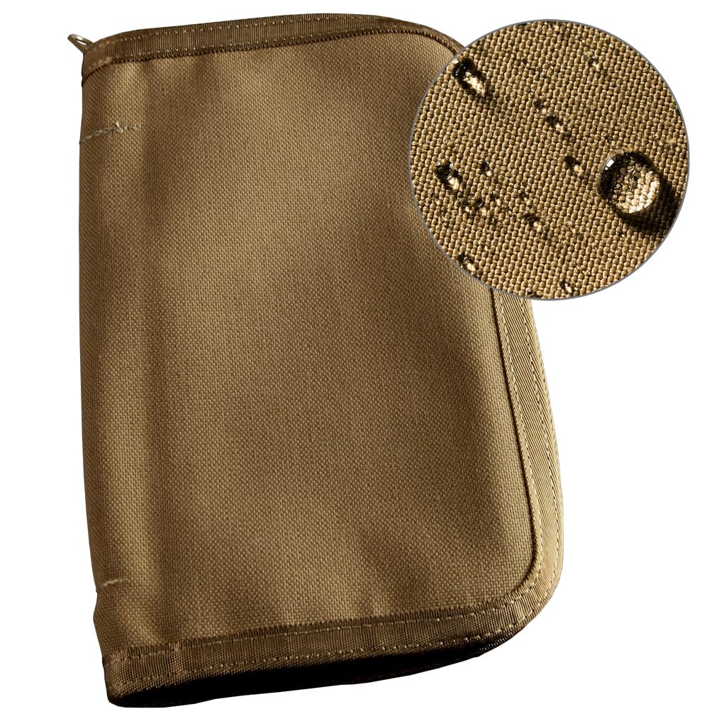 Rite in The Rain C980 All-Weather Cordura Fabric Notebook Cover, 5 1/2" x 8 1/2", Tan