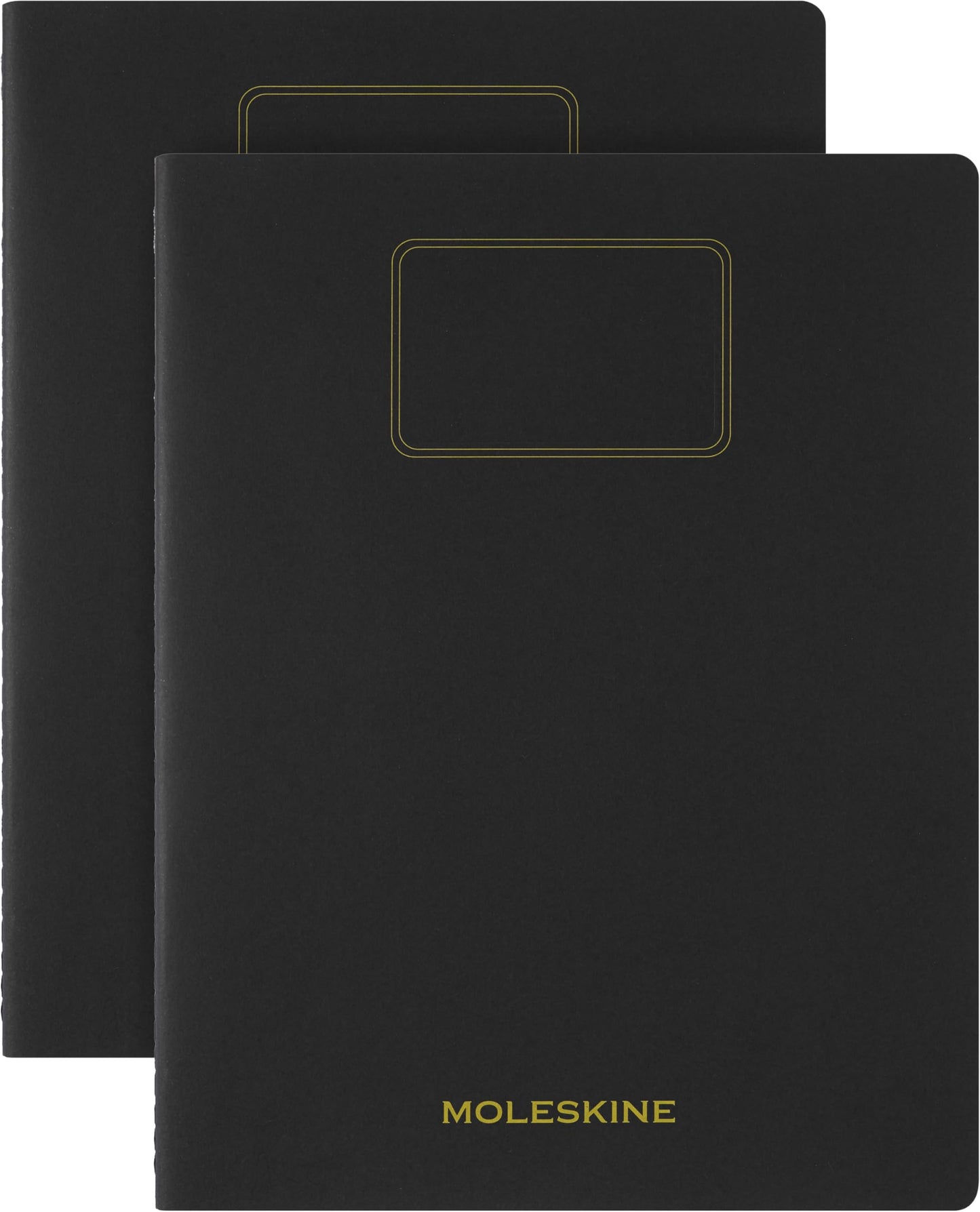 Moleskine Student Cahier Journals (Set of 2), Soft Cover, Ruled, XXL (8.5" x 11"), Black, 120 Pages