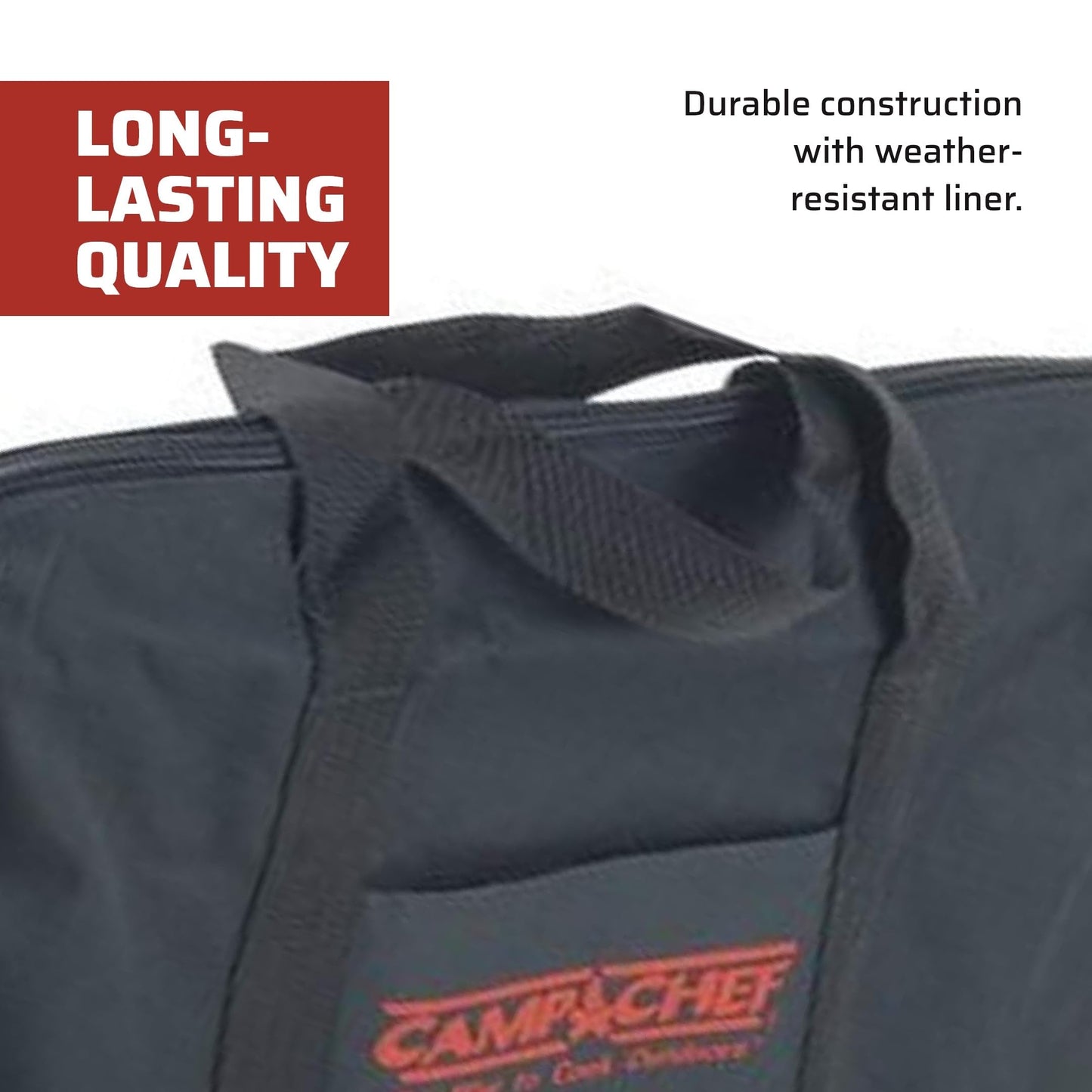 Camp Chef SGBMD Heavy duty carry bag with handles and zipper for griddle SG30