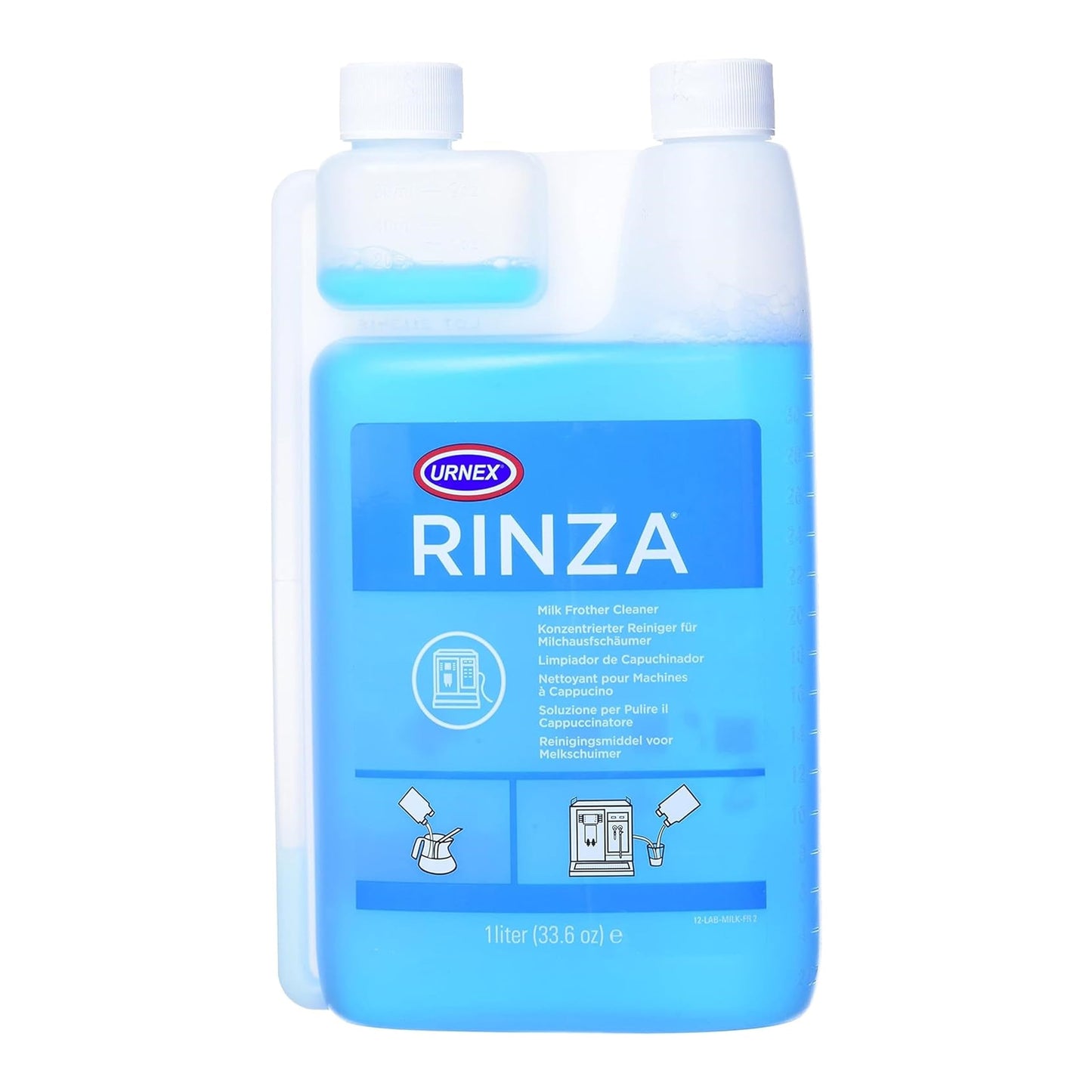 Urnex Rinza Alkaline Formula Milk Frother Cleaner, 33.6 Ounce