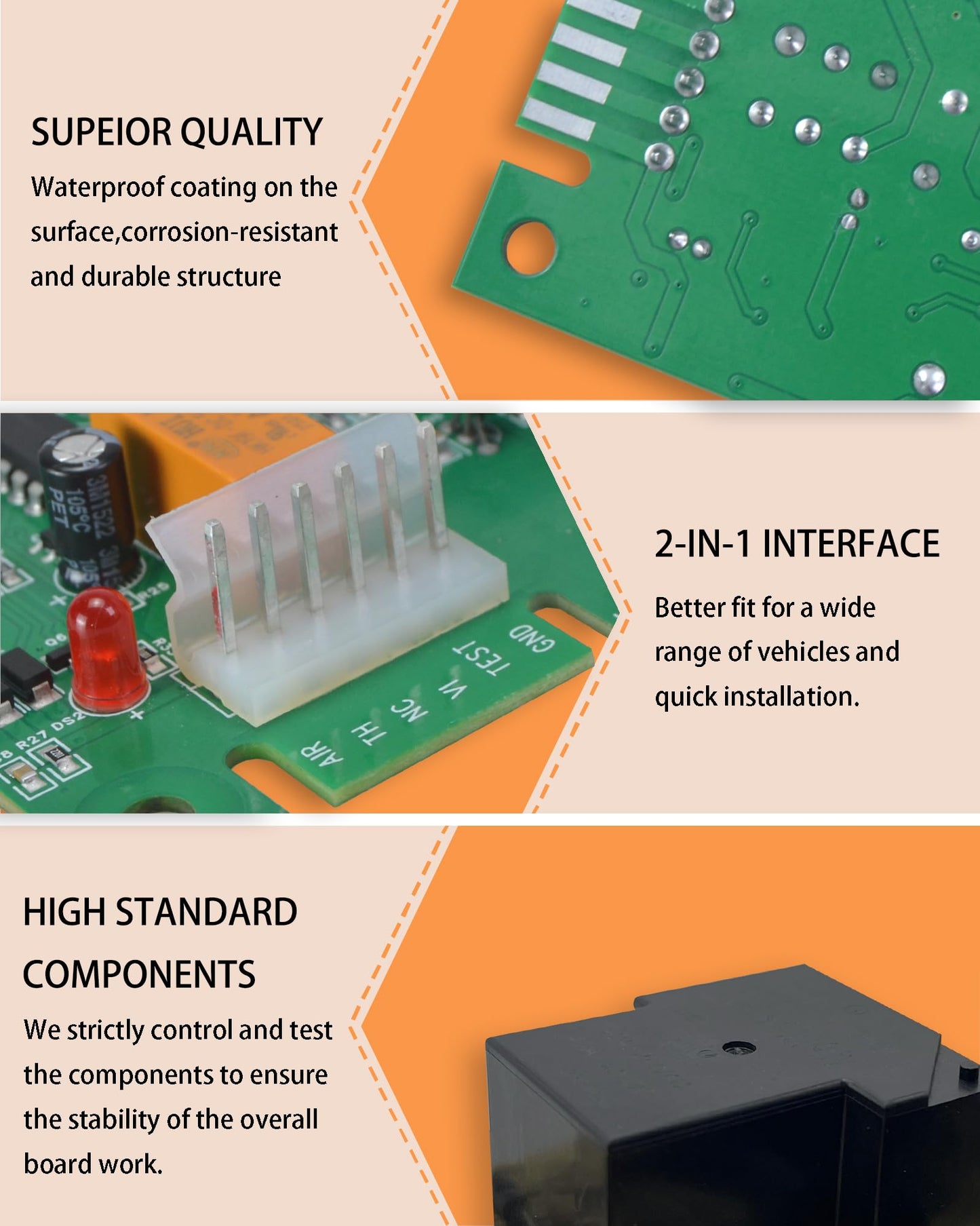 31501 33488 33727 RV Furnace Ignition Circuit Control Board for Atwood Hydro Flame 7912-II 7916-II 7920-II 8012-II 85-I/II/III/IV 8900-I/II/III Series，1-Year