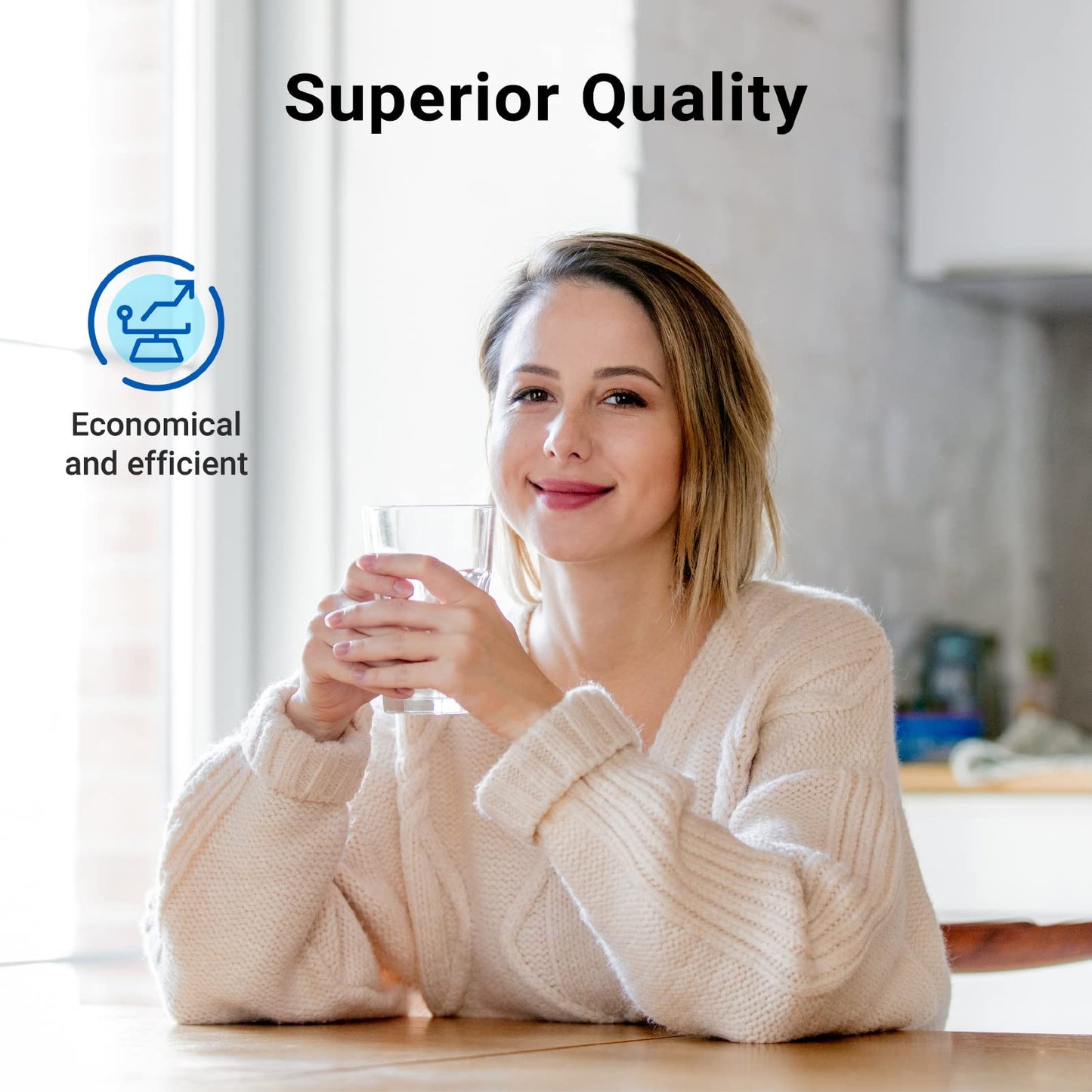 AQUA CREST DA29-00003G Refrigerator Water Filter, Replacement for Samsung DA29-00003G, DA29-00003B, DA29-00003A, Aqua-Pure Plus, HAFCU1 Water Filter, Pack of 3