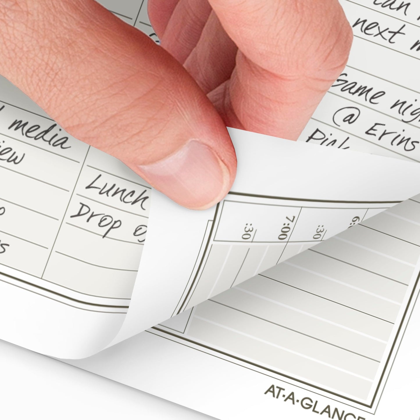 AT-A-GLANCE 2026 Planner Refill, Weekly & Monthly, 5.5" x 8.5", Desk Size 4, Column Style, Loose-Leaf (481-485-26)