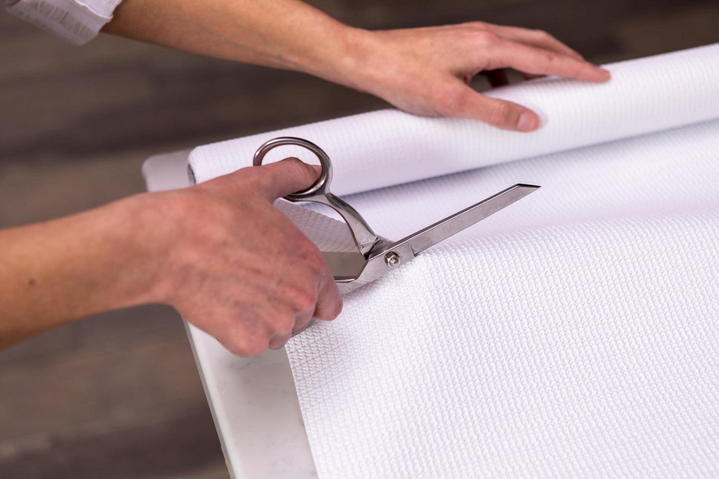 Smooth Top EasyLiner for Cabinets & Drawers - Easy to Install & Cut to Fit - Shelf Paper & Drawer Liner Non Adhesive - Non Slip Shelf Liner - 12in. x 10ft. - 6 Roll Project Pack- Gray Subtle