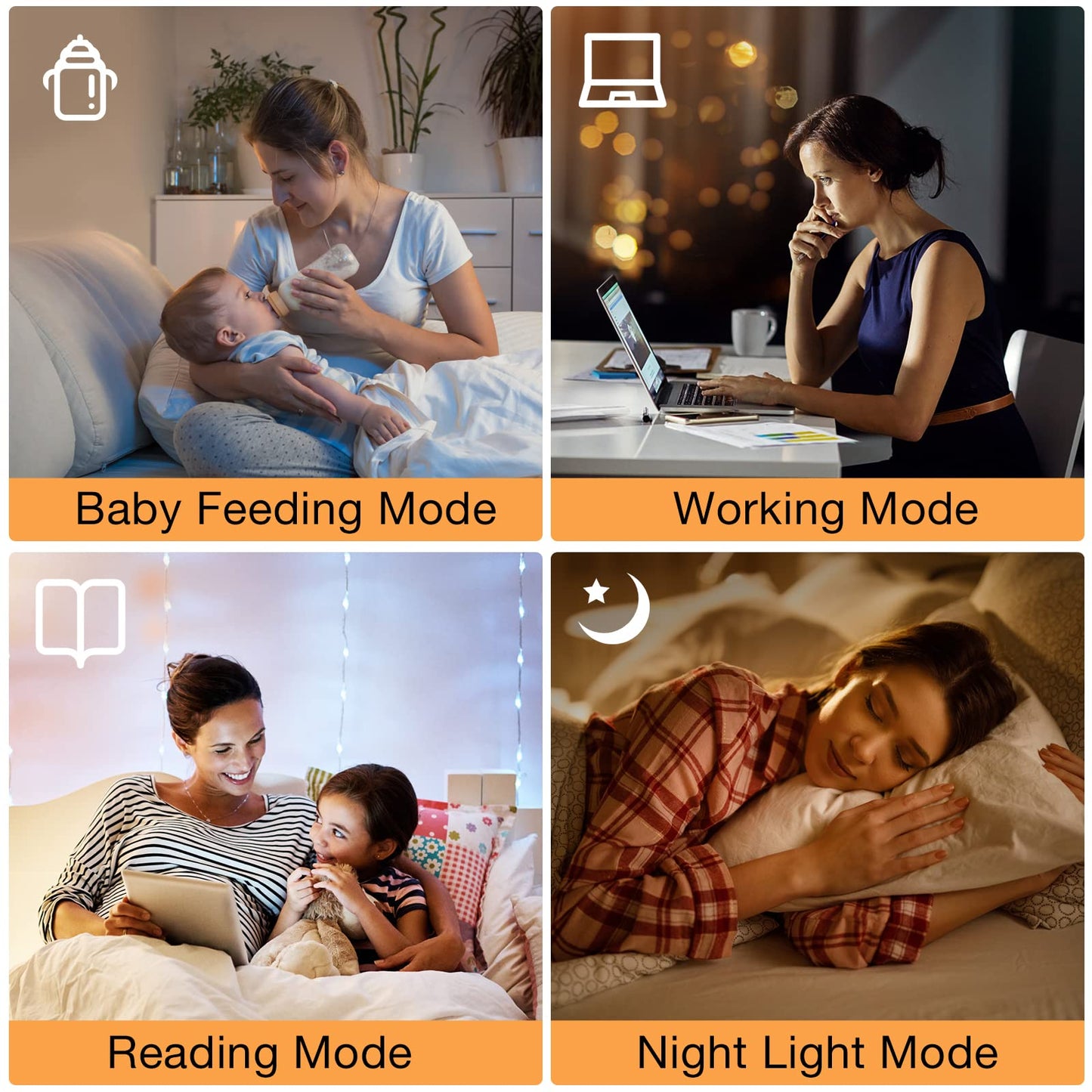Ambimall Floor Lamp with Remote Control- Dimmable Standing Tall Lamp, Floor Lamps for Living Room, Bedrooms, Stepless Adjustable 3000K-6000K Colors, 10-100% Brightness, Foot Switch
