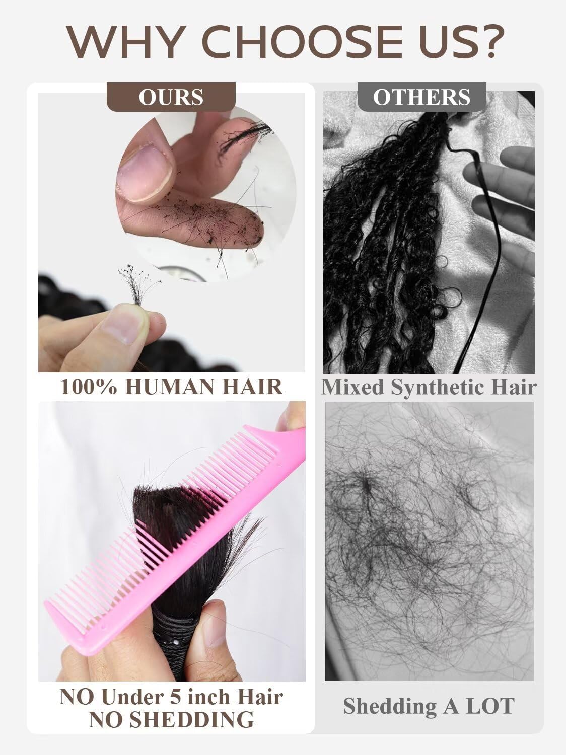 Human Hair Braiding Hair 2 Bundles/Pack 100g 20 Inch Deep Wave Bundles Human for Boho Braids Black Hair Extensions Curly Remy Hair Bulk Brazilian Virgin Human Hair for Women Braids No Weft