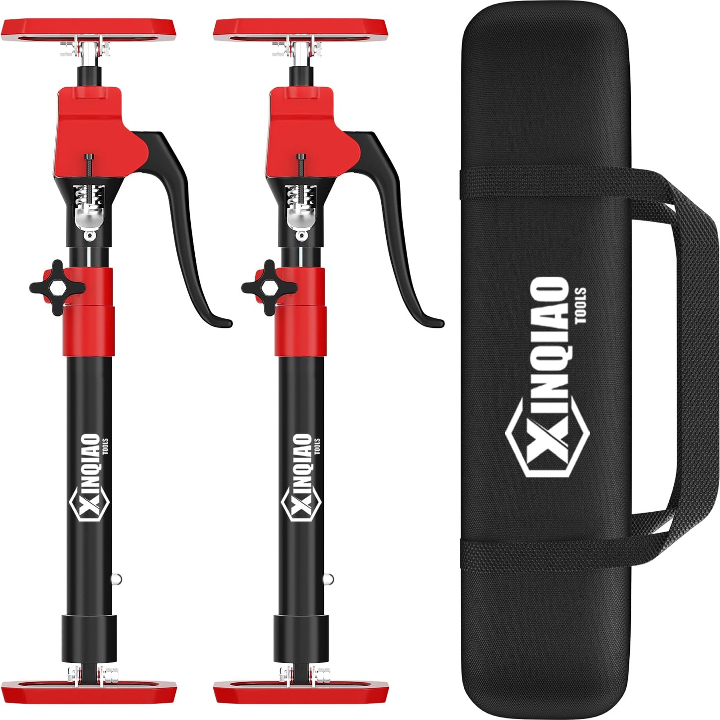 XINQIAO Cabinet Jacks for Installing Cabinets, Heavy Duty Third Hand Tools Adjustable Support Pole from 47 CM to 75 CM, 1 PC