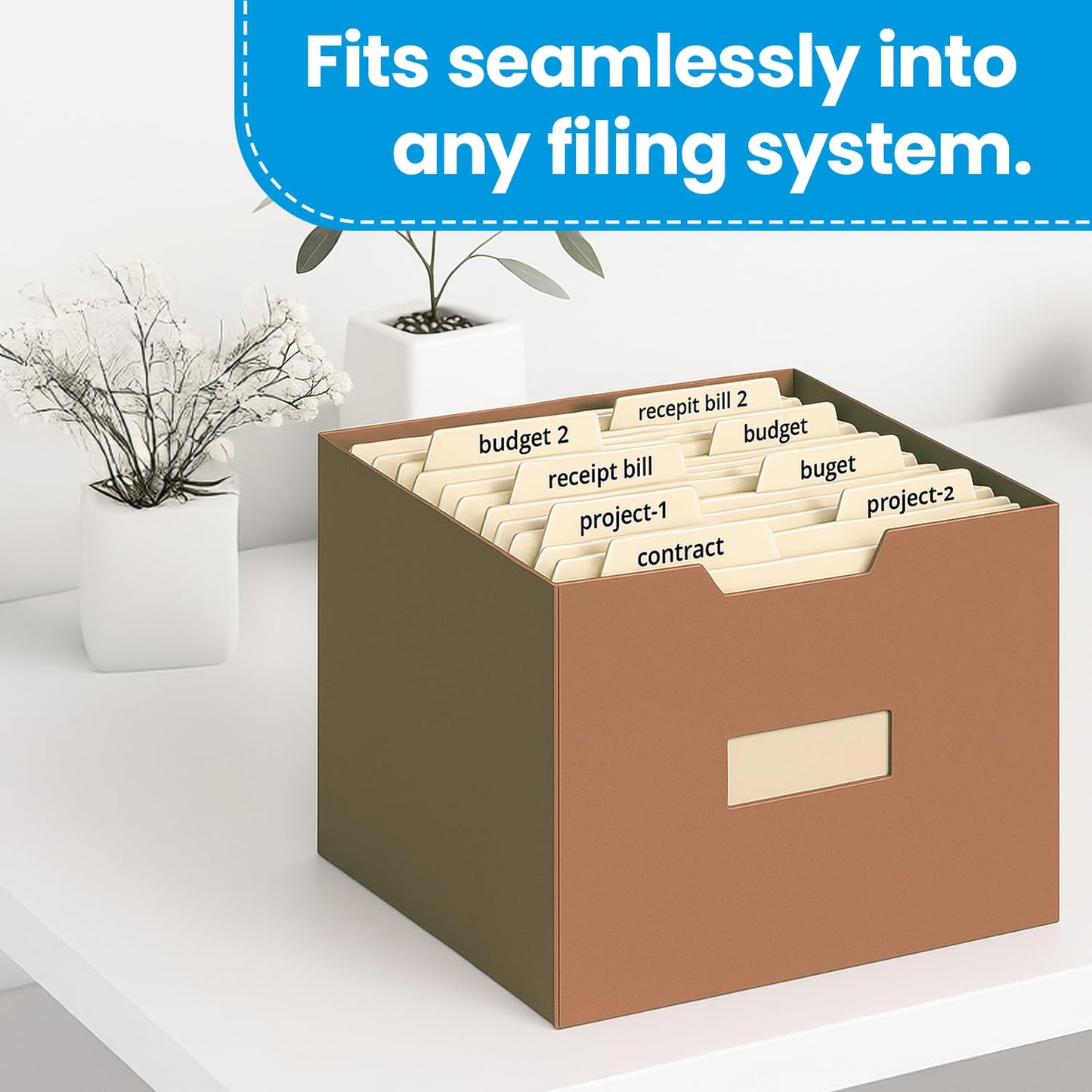 Pendaflex File Folders, Essentials, 1/3 Cut, Legal Size, Manila, Durable 11 pt. Stock, Box of 100, Ideal for Everyday Filing Needs, Top Tab File Organizers