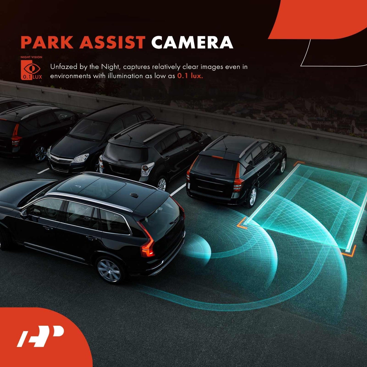 A-Premium Park Assist Camera Rear View Backup Reverse Camera Compatible with Select Honda Models - 2012 2013 CR-V CRV - Replace# 39530T0AA01