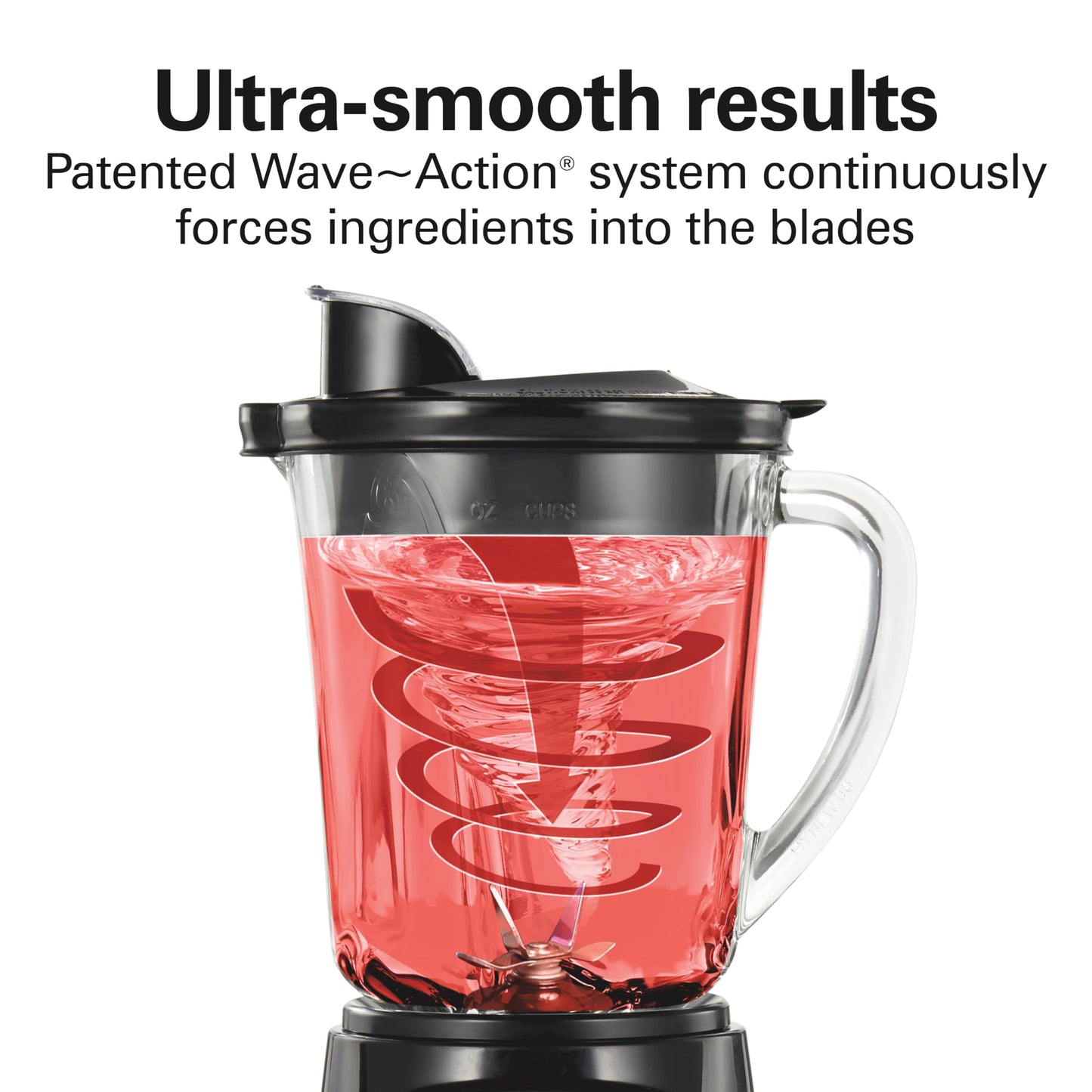 Hamilton Beach Power Elit Blender with 40 oz. Glass Jar, Black, 58148A