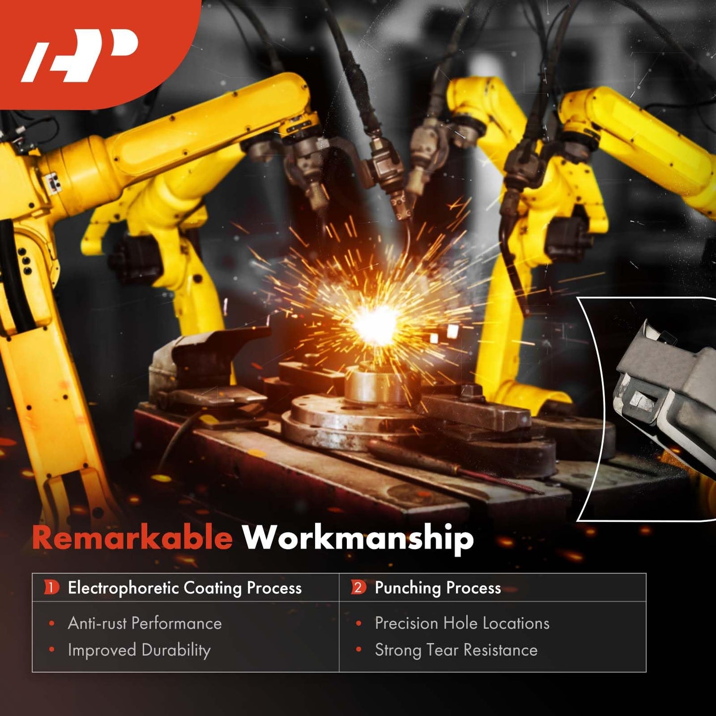 A-Premium 2-PC Set Front Side Brake Dust Shield Compatible with Select Volkswagen and Audi Models - Jetta 2018-2021, Passat, Golf, A3/A3 Quattro/A3 Sportback e-tron, Q3, TT Quattro, Arteon, e-Golf, S3