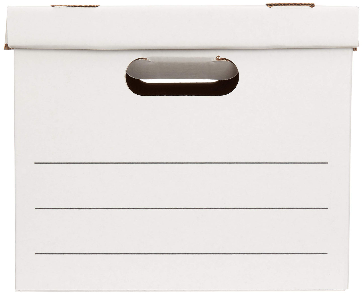 Amazon Basics Basic Duty Storage/Filing Boxes with Lift-Off Lid - Legal/Letter Size, 20-Pack