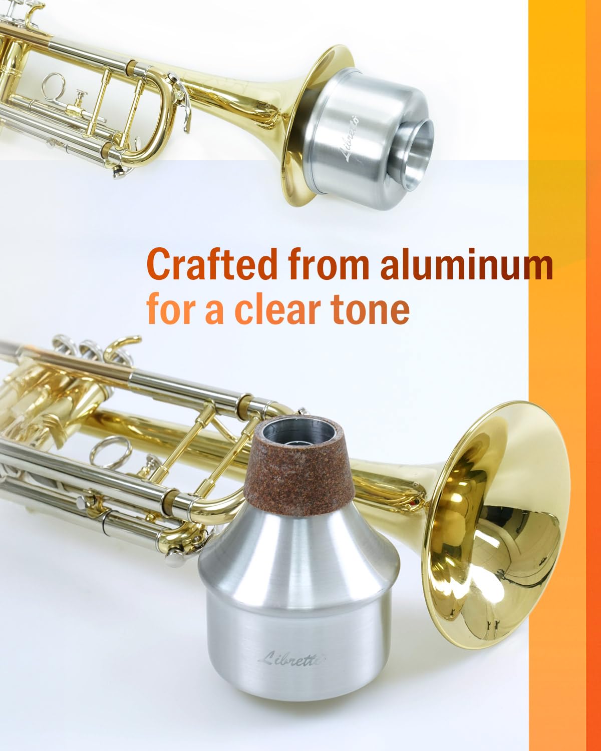 Libretto Trumpet Mute, 10 styles available, the complete series on site