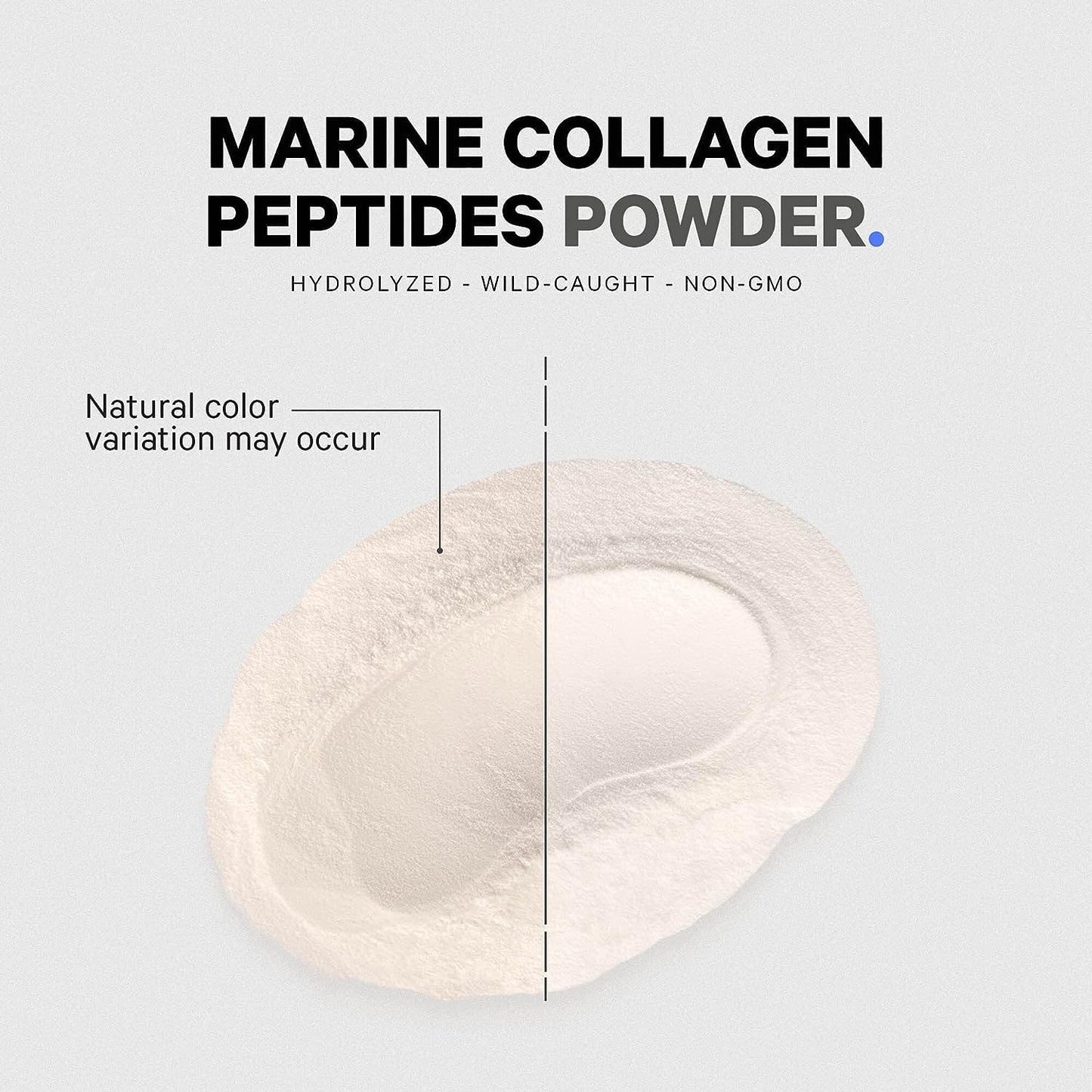 Codeage Marine Collagen Powder - Wild-Caught Hydrolyzed Fish Collagen Peptides - Type 1 & 3 Collagen Protein Supplement - Amino Acids for Skin, Hair, Nails - Paleo Friendly, Non-GMO, 270 g