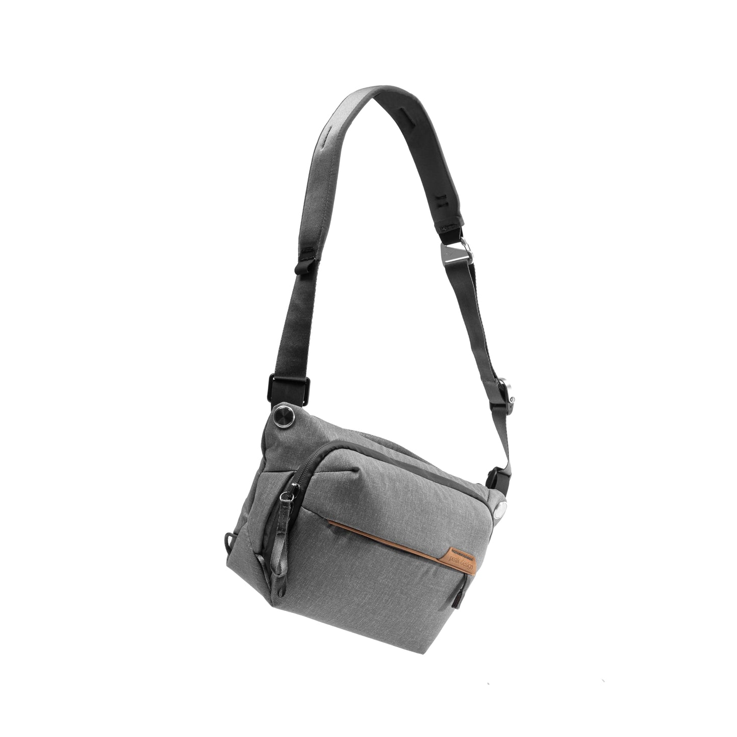 Peak Design Everyday Sling 3L Ash Sling, Shoulder, or Waist Carry (BEDS-3-AS-3)