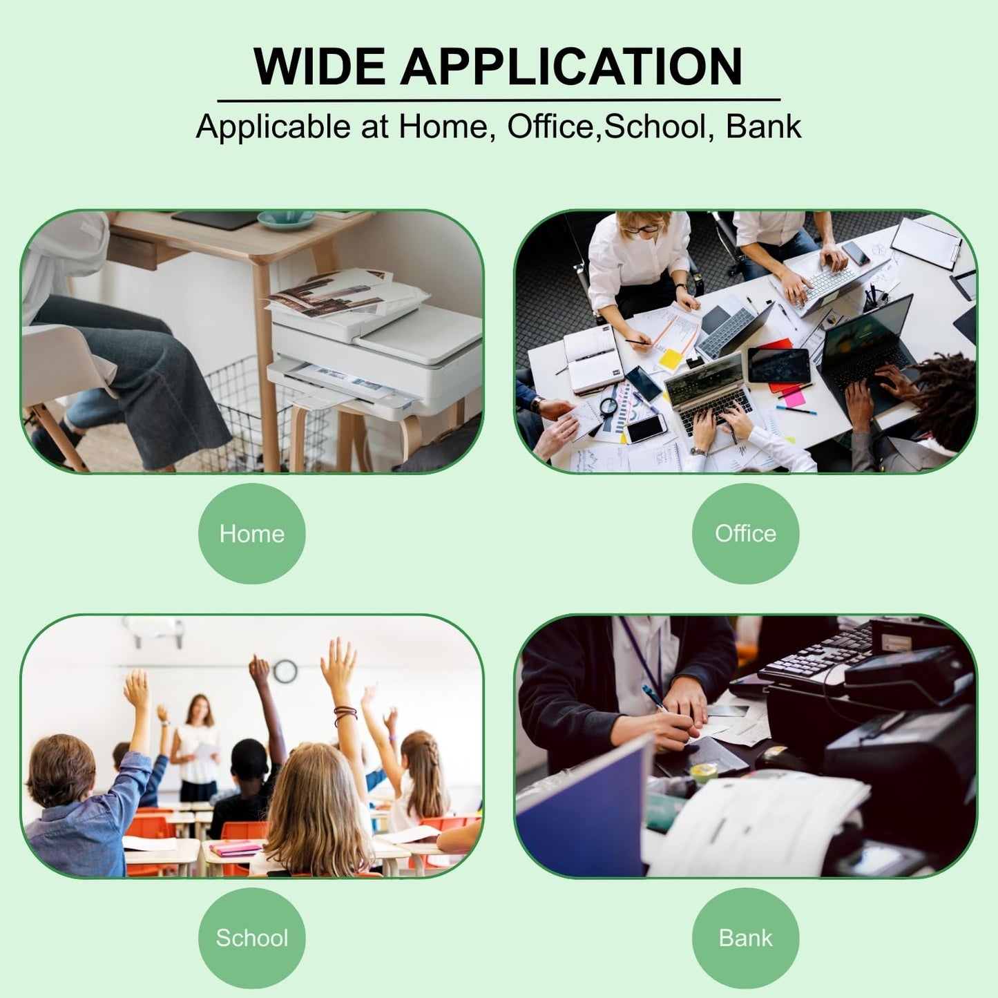 67XL Ink Refill Kit for HP 67 XL Ink Cartridges Compatible for HP 67 Black Color Combo Pack Works with Deskjet 2855e 2755e 2700 4155 Envy 6000 6055e 6400 6455e Cartridges, 9 Pack (3BK/2C/2M/2Y)