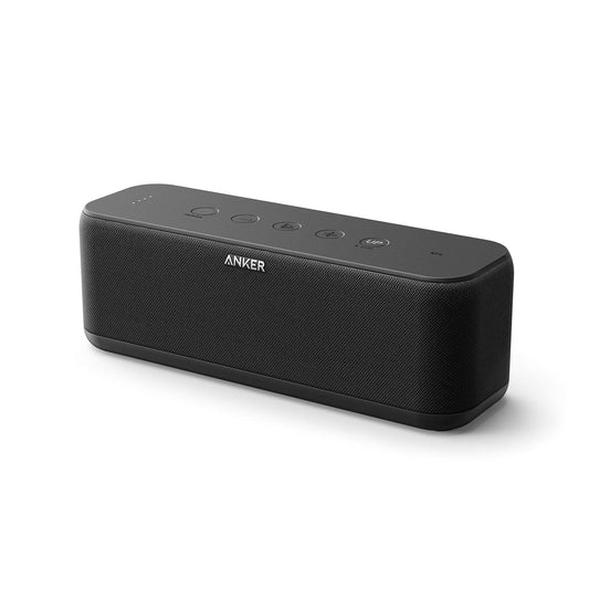 Anker Soundcore Boost Bluetooth Speaker, Portable Speaker with Well-Balanced Sound, BassUp, 12H Playtime, USB-C, IPX7 Waterproof, Wireless Speaker with Customizable EQ via App, Wireless Stereo Pairing