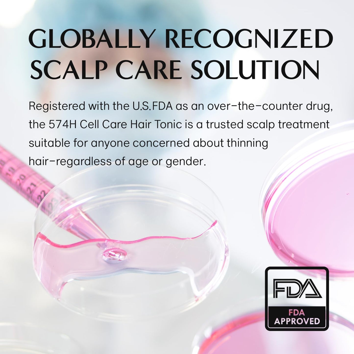 CELONIA NGF 574H Hair Tonic, Korean Primed Bio Stem Cell Hair And Scalp Treatment Serum For Hair Growth And healthy Scalp, Non Greasy Non Oily, Anti Hair Loss, Reduce Flaky Itch And Dry Scalp 50ml