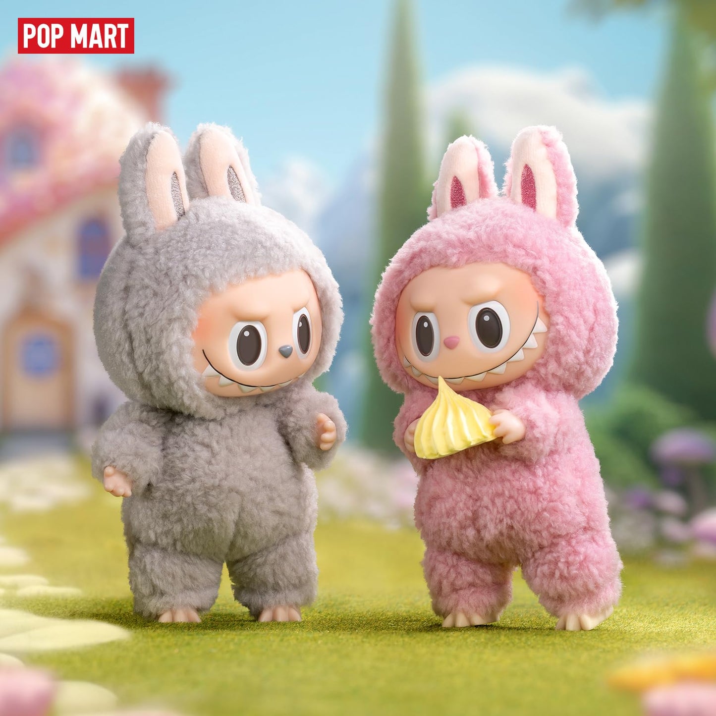 POP MART The Monsters - Tasty Macarons Vinyl Face Blind Box, LABUBU Random Design Action Figures Collectible Toys Home Desk Decorations, Holiday Birthday Gifts for Girls and Boys, Single Box