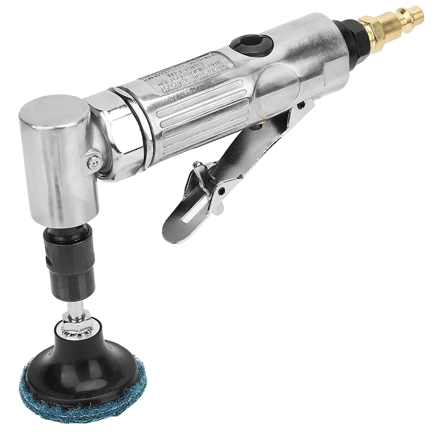Tyenaza Air Grinder Die Grinder, Angle Die Grinder Pneumatic Die Grinder Industrial Grade 90 Degrees Air Angle Grinder with 2inch Grinding Disc MBSP, Air Straight Grinder Die Grinder Kit