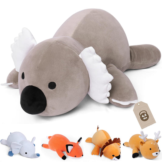 OurHonor 4.2lbs Koala Weighted Stuffed Animals, Weighted Stuffed Animal Plush 24", Giant Koala Stuffed Animal Pillow Soft Doll Toy Gifts for Kids Adults Women Men Girls Boy