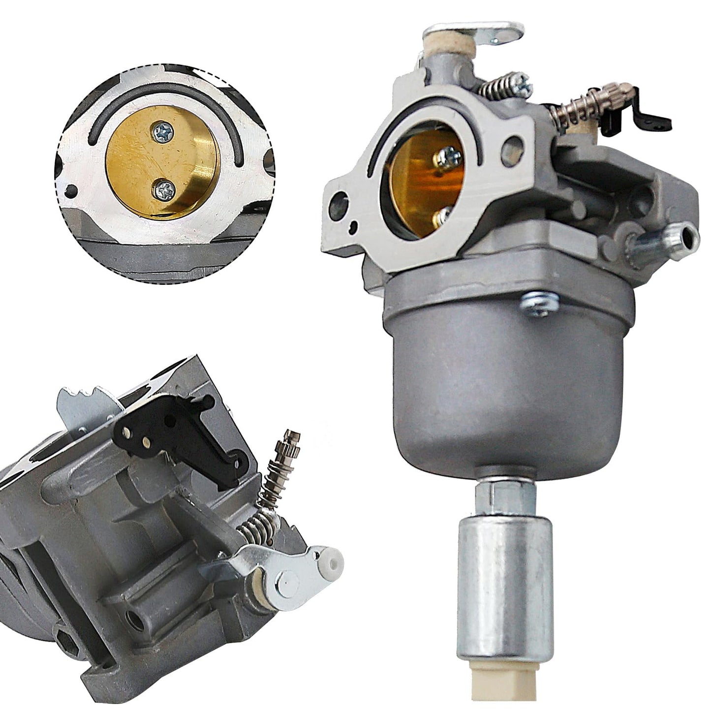 Anxingo Carburetor 13WM77KS011 Replacement for 42" Troy Bilt Pony 13AN77KS211 13WN77KS066 Riding Lawn Mower Tractor, Replacement for Briggs Stratton 15.5HP 17.5HP 500cc Engine