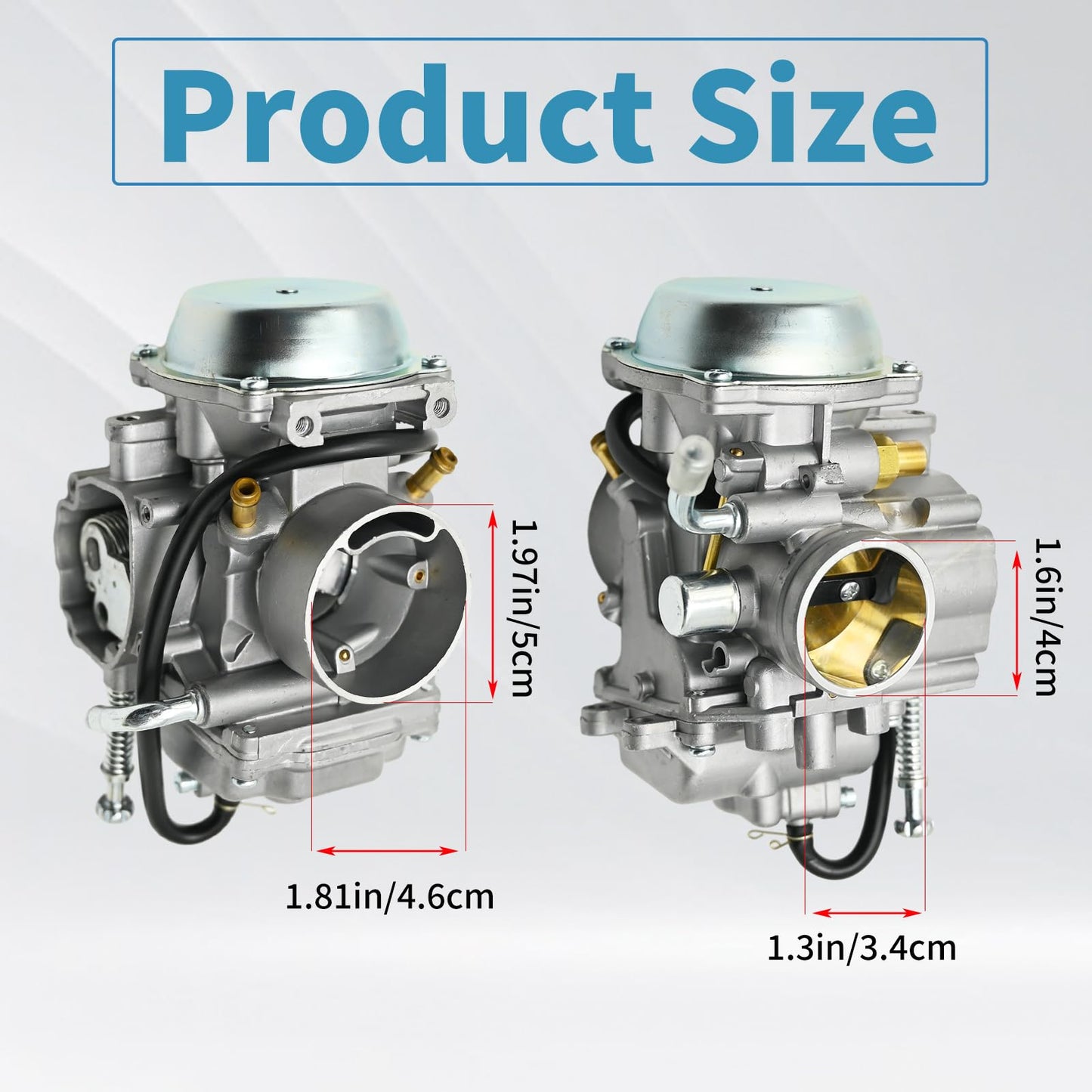 SYOWADA Carburetor Replacement For Polaris Magnum 325 330 425 500 Sportsman 450 500 600 700, Carb Replacement For Polaris Xplorer Big Boss Ranger 500