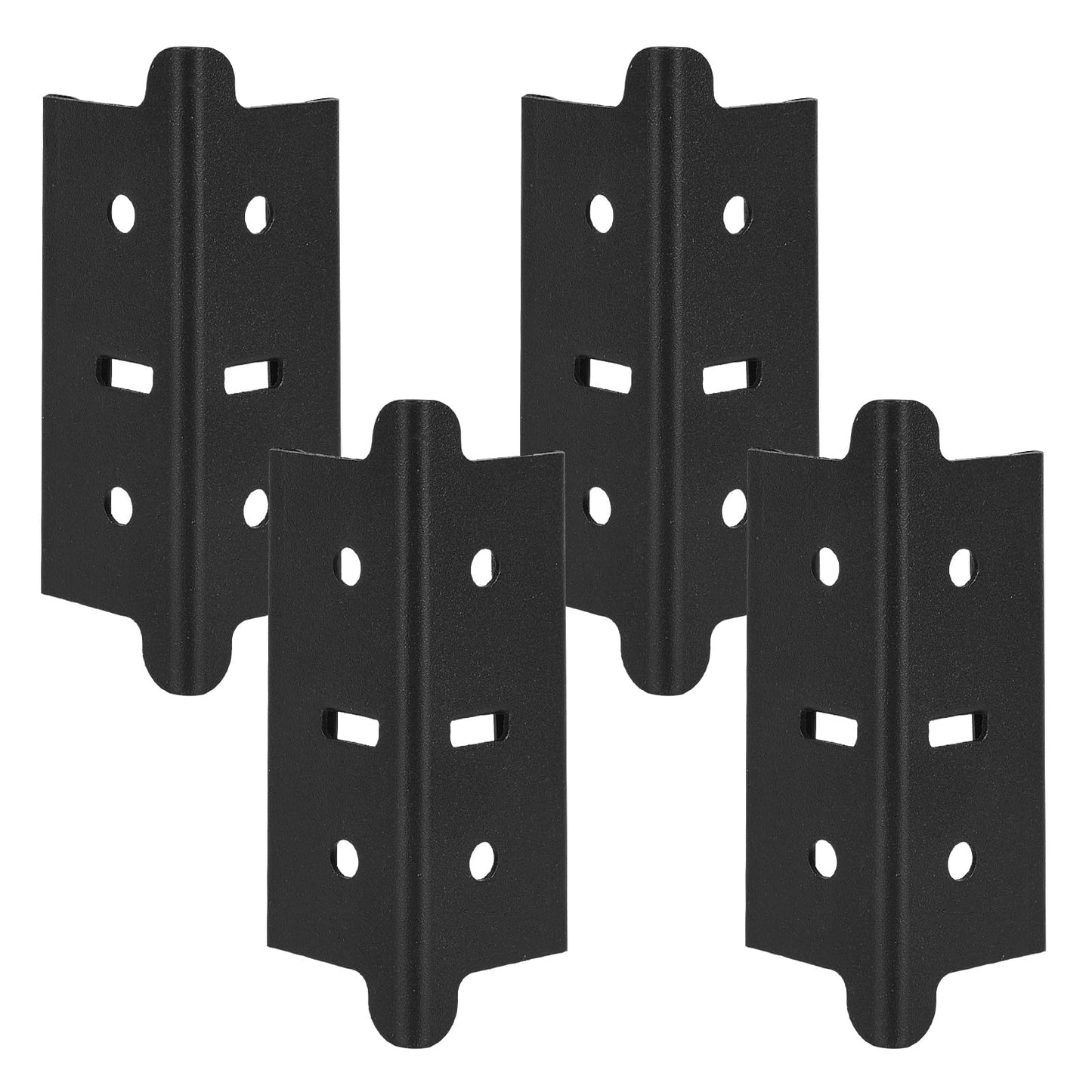 8 Pcs 1.25 In Post Coupling Compatible With Muscle Rack, Post Coupler, Post Connector For Muscle Rack Width is Less Than or Equal To 1.25 Inches, 3.95 x 1.35 x 1.35 In