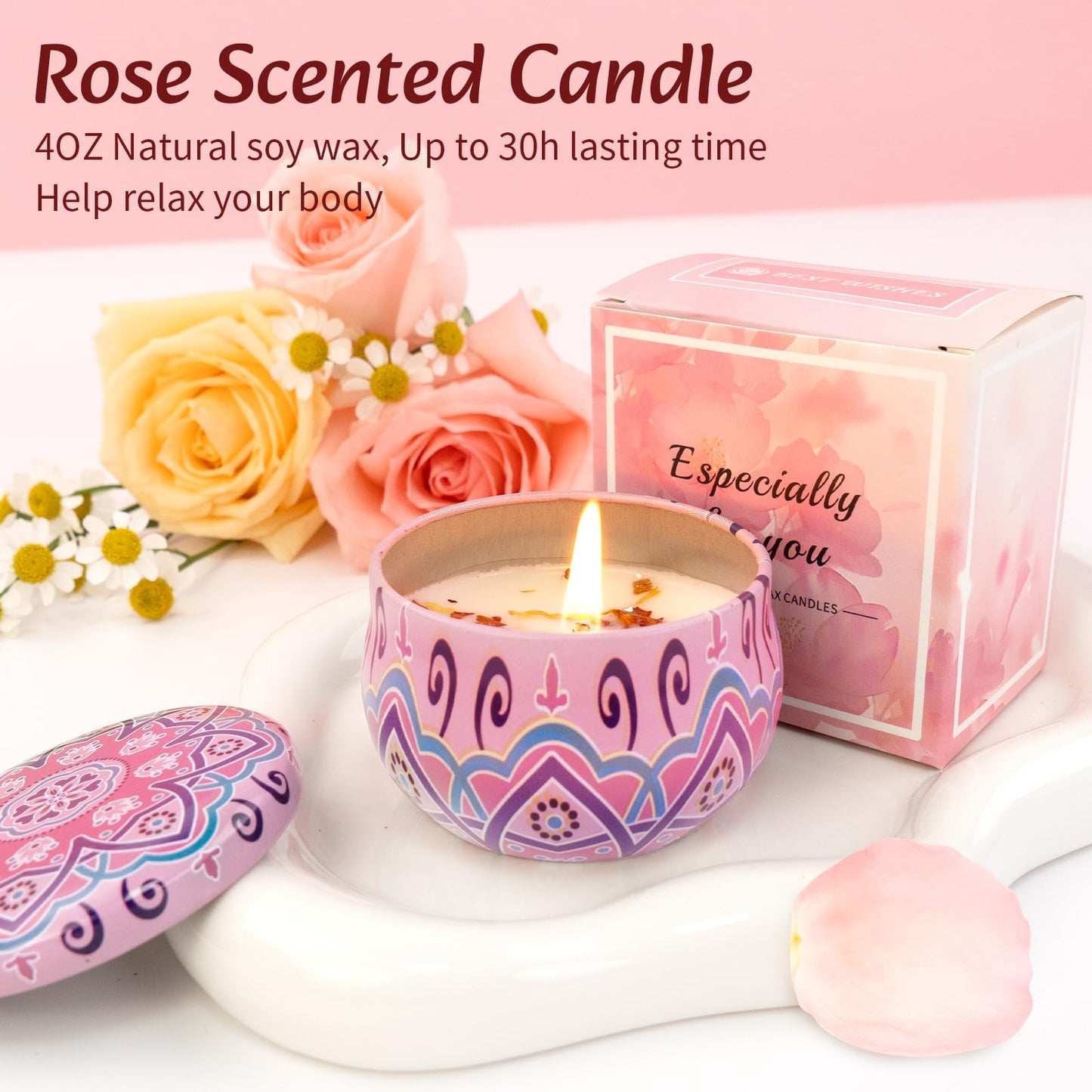Birthday Gifts for Women,13pc Valentine Gift Basket for Women Birthday Unique,Spa Basket Care Package Get Well Soon Box for Teen Girls,Sister,Mom,Her Fantasy Box for Mother's Day