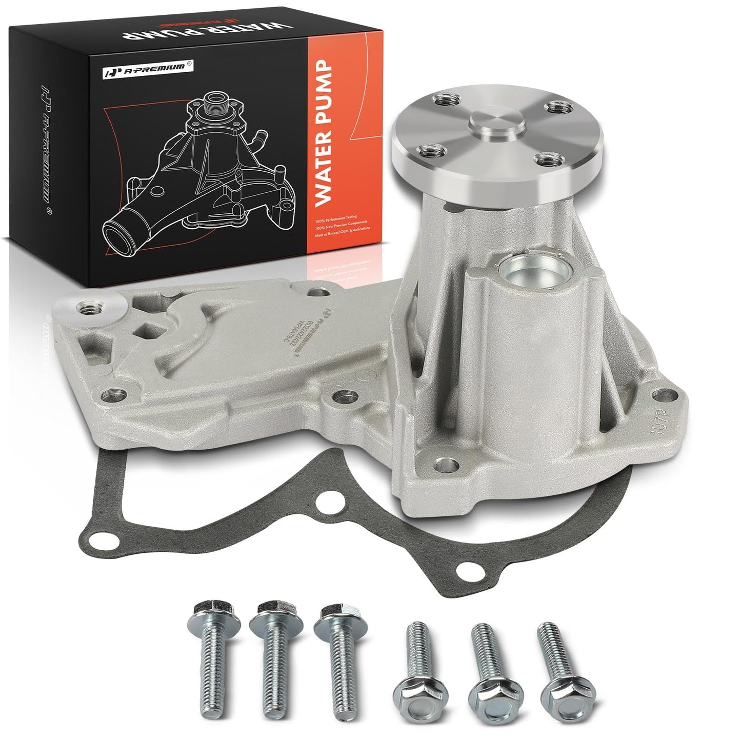 A-Premium Engine Water Pump with Gasket Compatible with Ford Escape 2013-2016 Fiesta 2011-2019 Fusion Transit Connect L4 1.6L Petrol