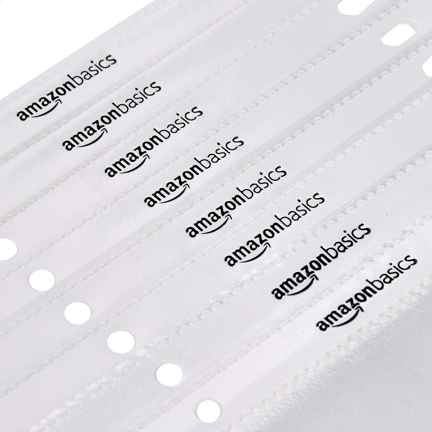Amazon Basics Non-Glare Sheet Protector for Documents, with Pre-Punched Holes, 500 Count, 21.59 x 27.94 cm, Clear