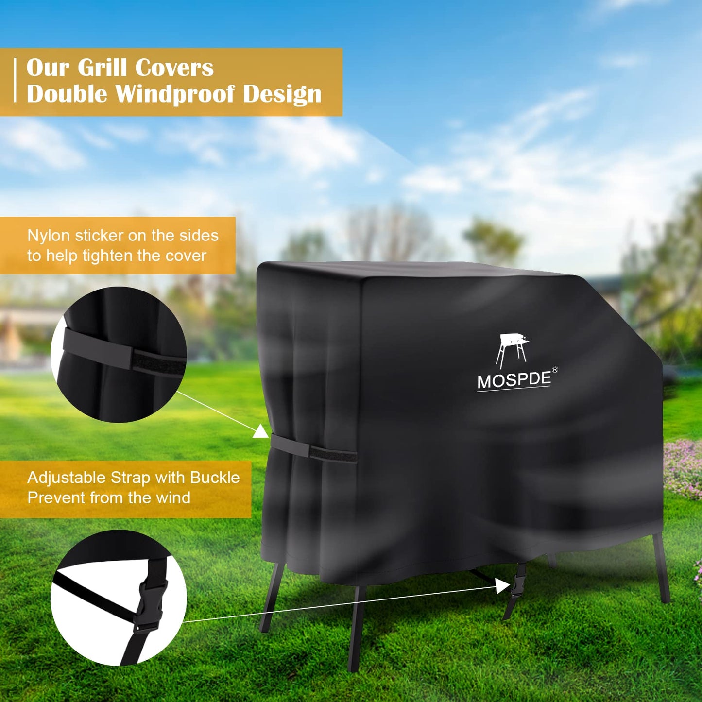 Griddle Cover Fits for Blackstone 22 Inch 17 Inch Griddle with Hood and Stand, Waterproof Grill Cover for Blackstone 22" 17" Griddle with The Lid and Stand, 600D Heavy Duty Water-Resistant