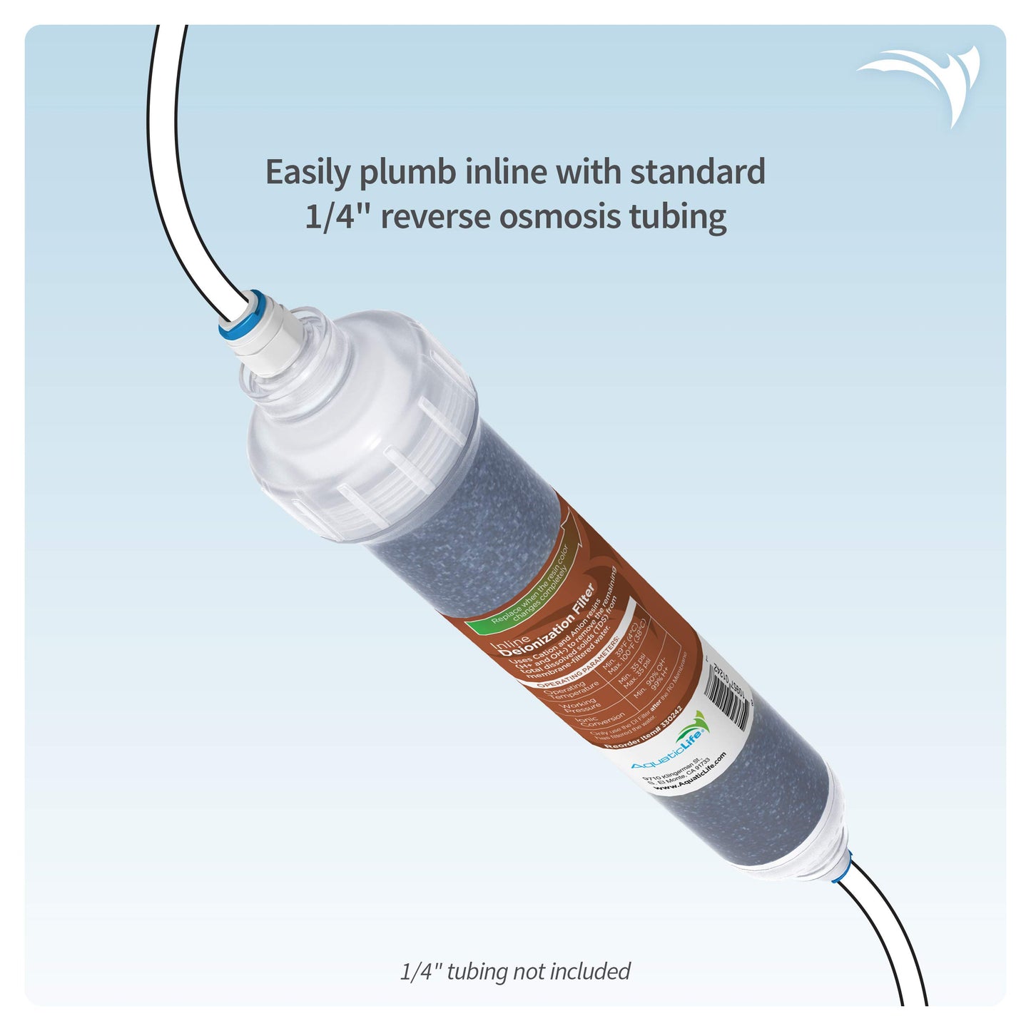 Aquatic Life DI Color Changing Mixed Bed Resin Cartridge