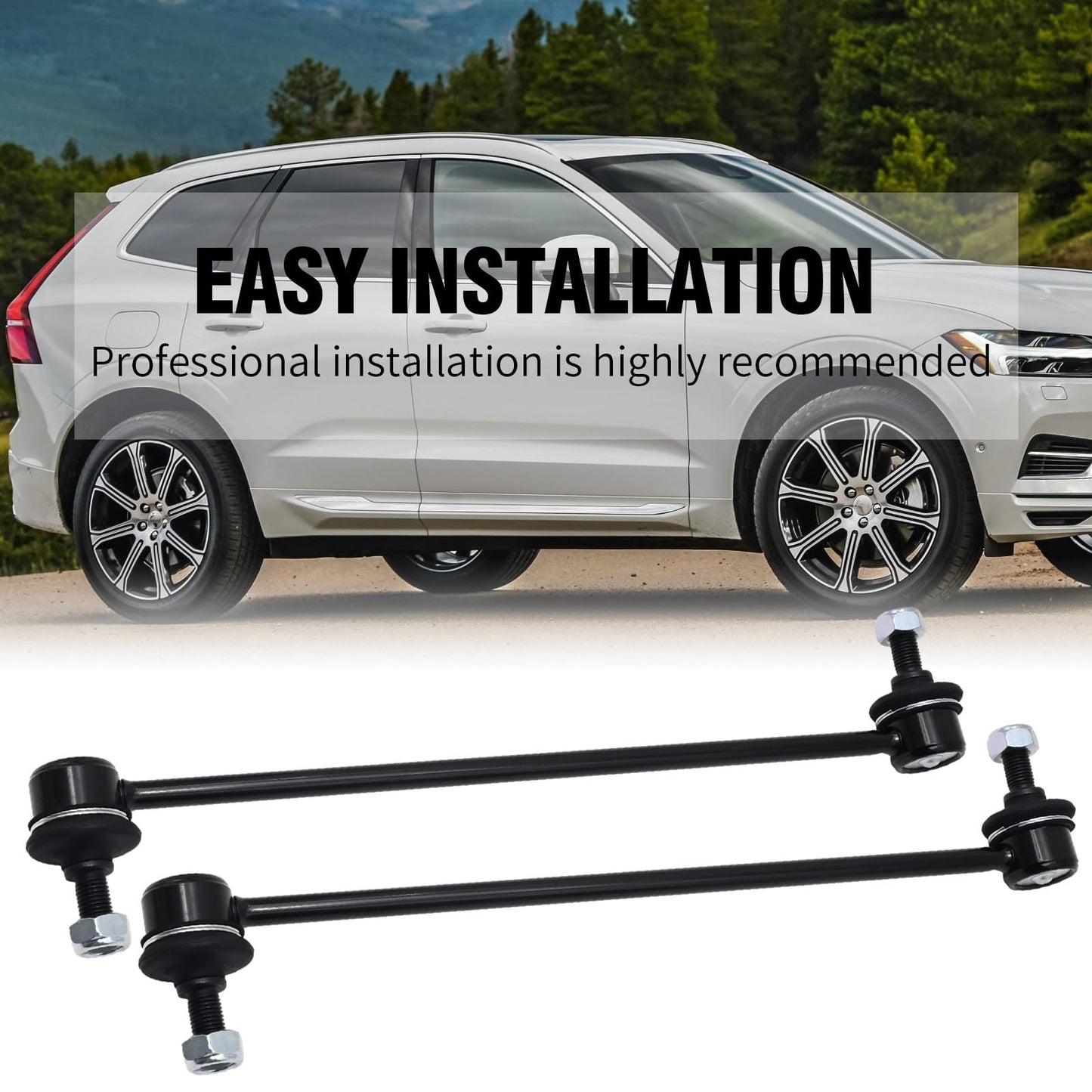 MDEOOSKY 2Pcs Front Sway Bar Stabilizer Link Kit Replacement for Chrysler Pacifica Town & Country Voyager Grand Replacement for Dodge Caravan Grand Caravan and More, ‎K7258 4743021AA