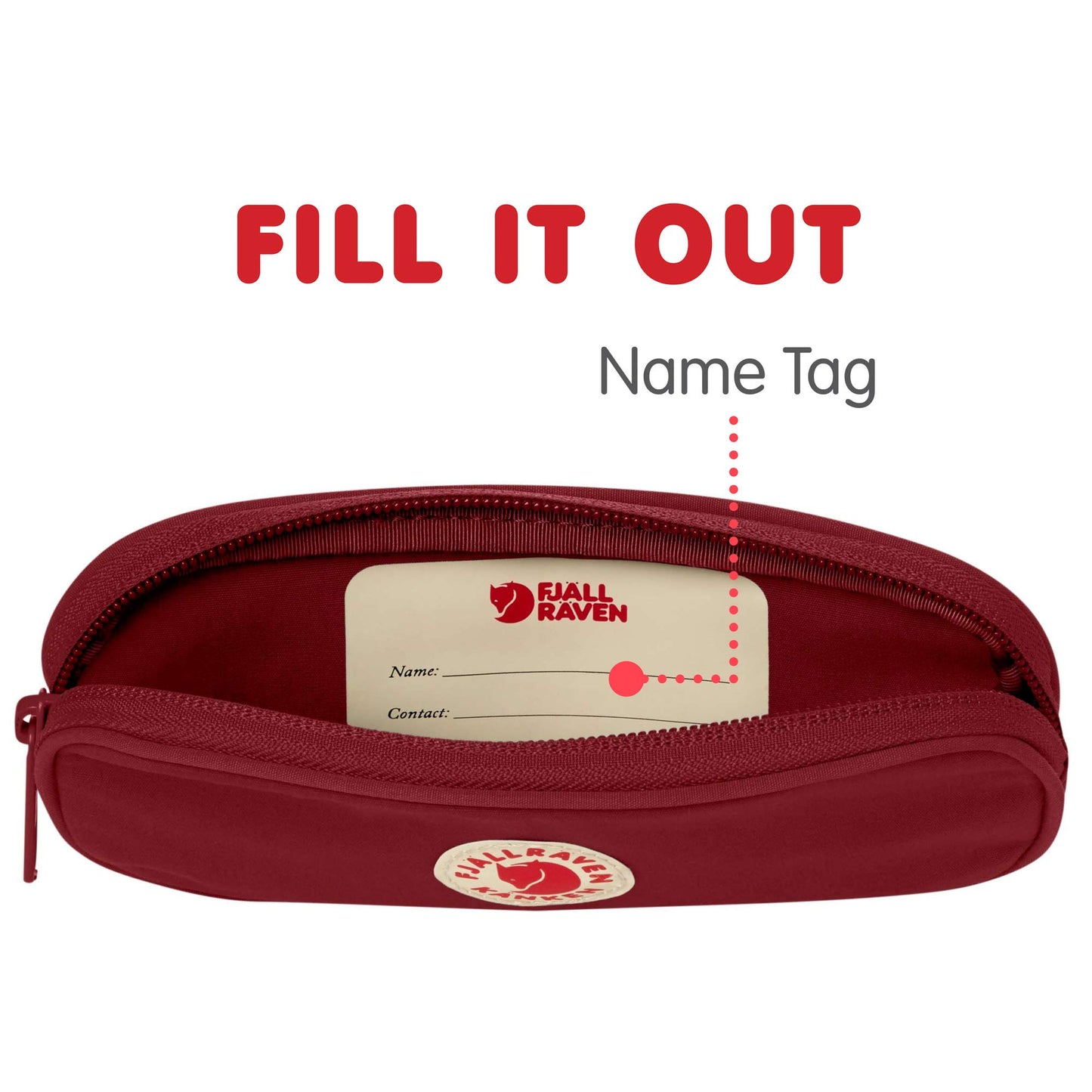 FJÄLLRÄVEN Kånken, Ox Red, One Size