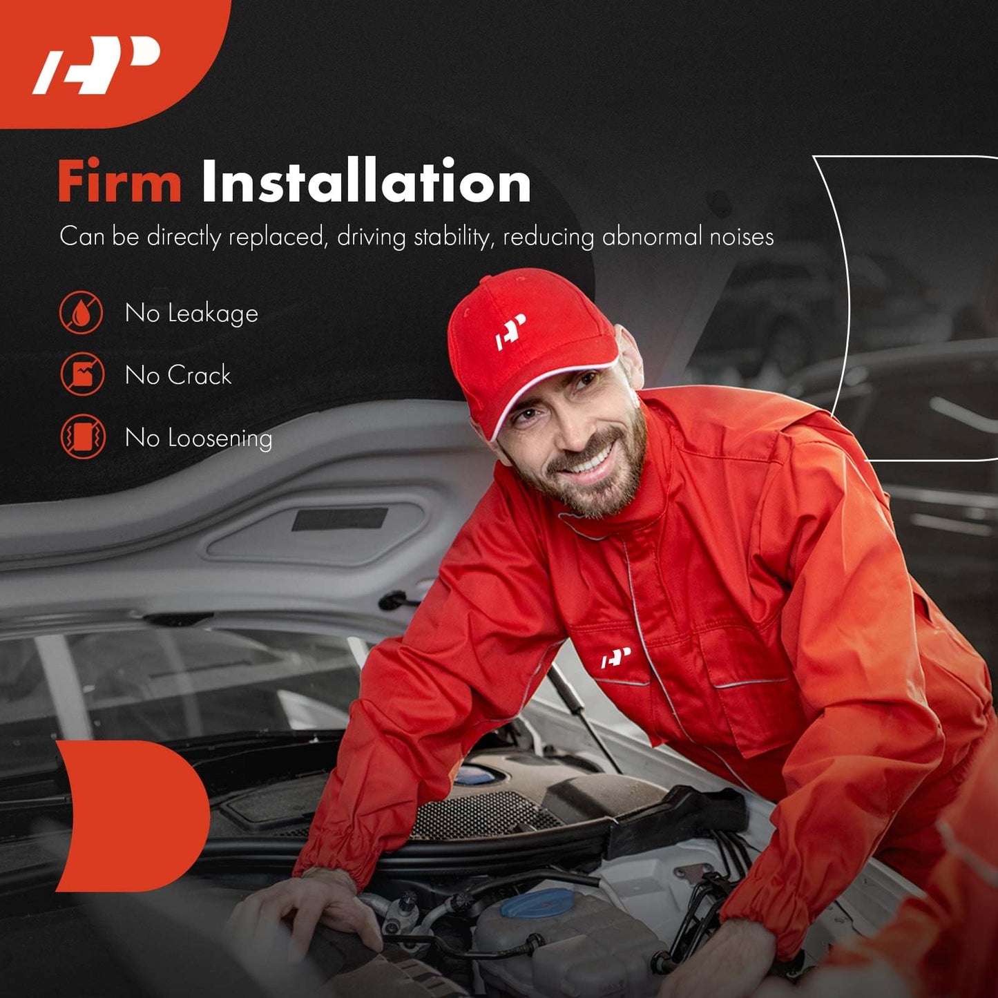 A-Premium Front Engine Coolant Recovery Reservoir Tank [with Cap] Compatible with Ford Vehicles - 2013-2018 C-Max, 2013-2016 Escape, 2012-2018 Focus & 2014-2016 Transit Connect