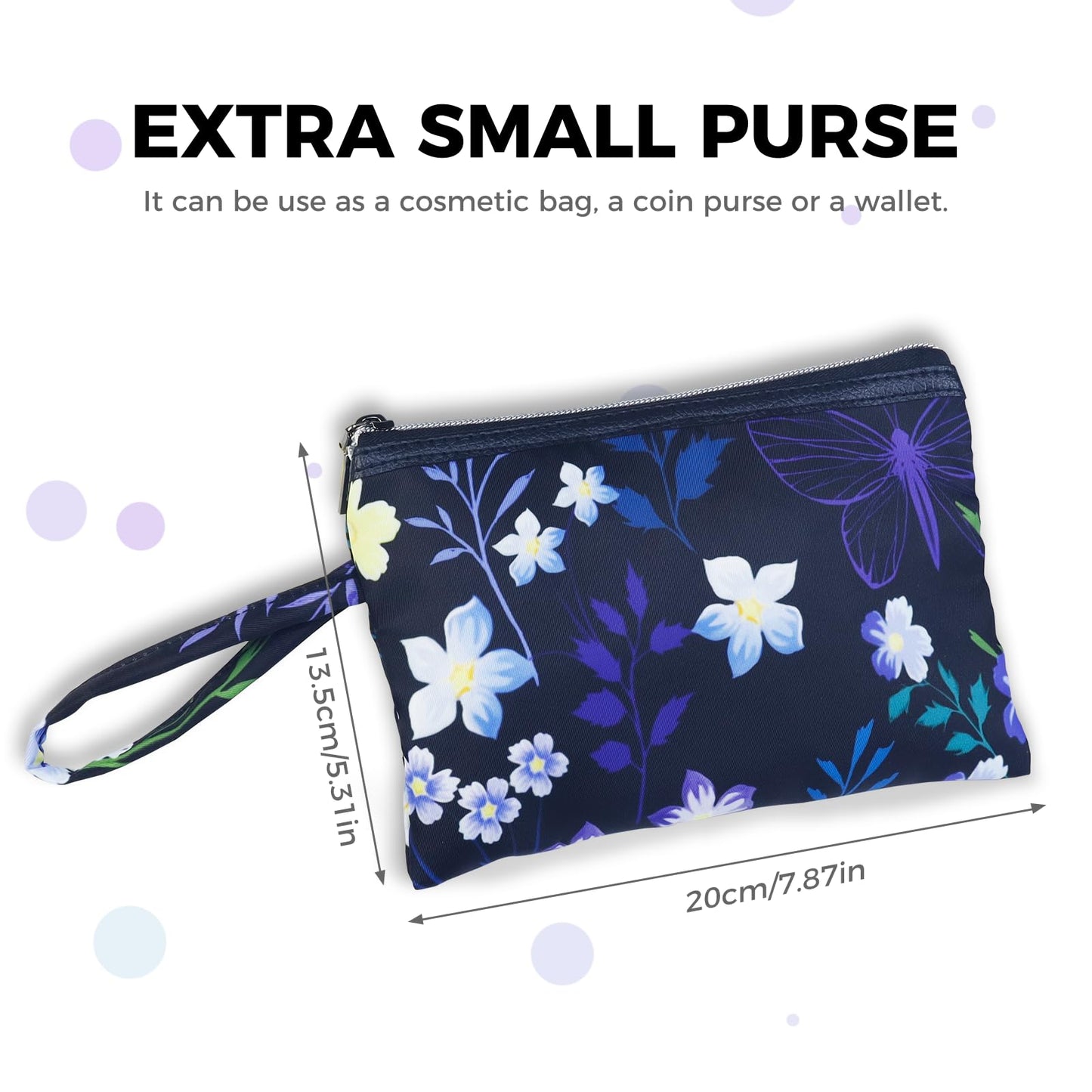 Fmeida Backpack for Women 14" Travel Laptop Backpack with Extra Small Wristlet Wallet Sac a Dos Femme Casual Daypack School