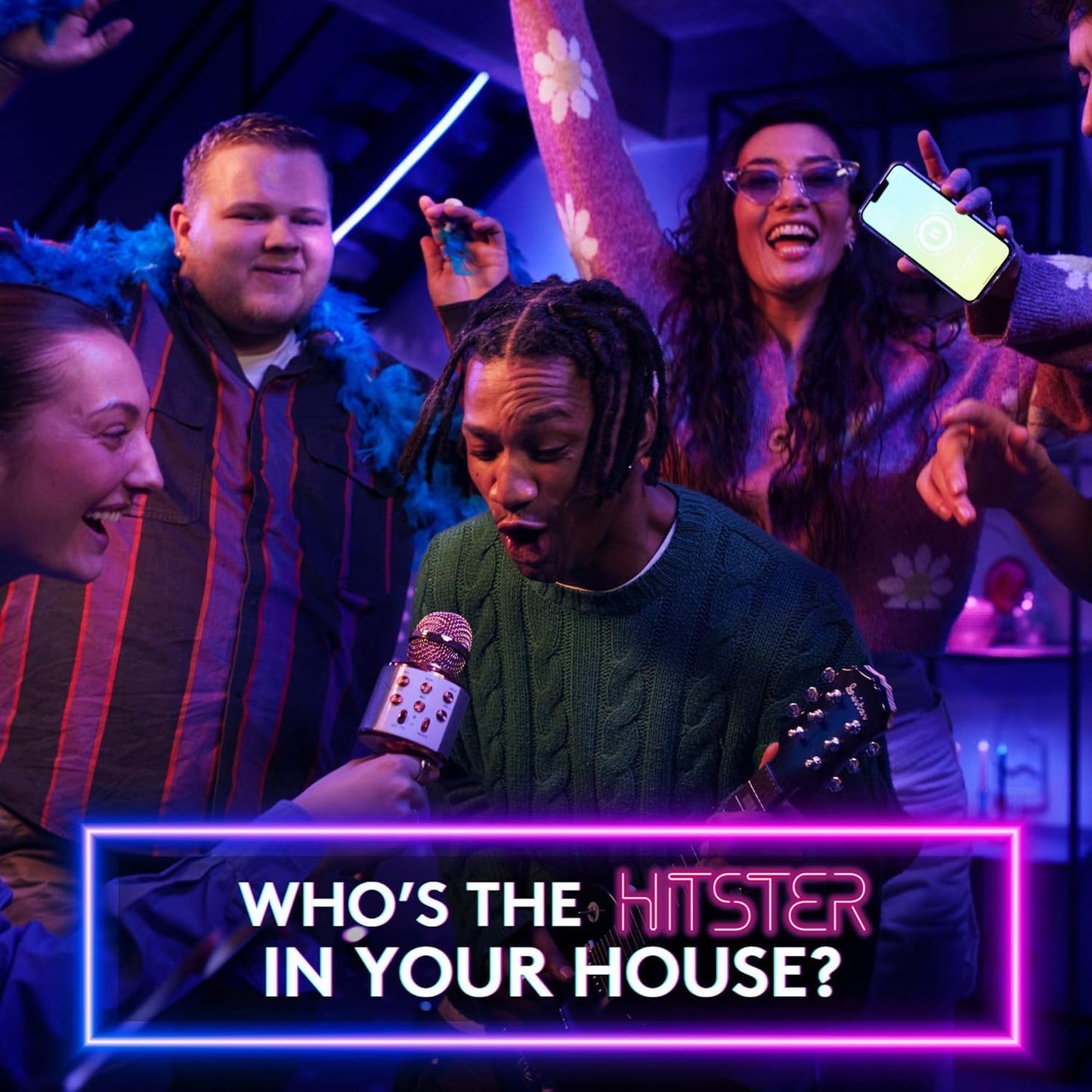 HITSTER - 100% Franco - The Musical Party Game - The Ultimate French Music Trivia Party Game for Adults and Families - 2 to 10 Players Ages 16+