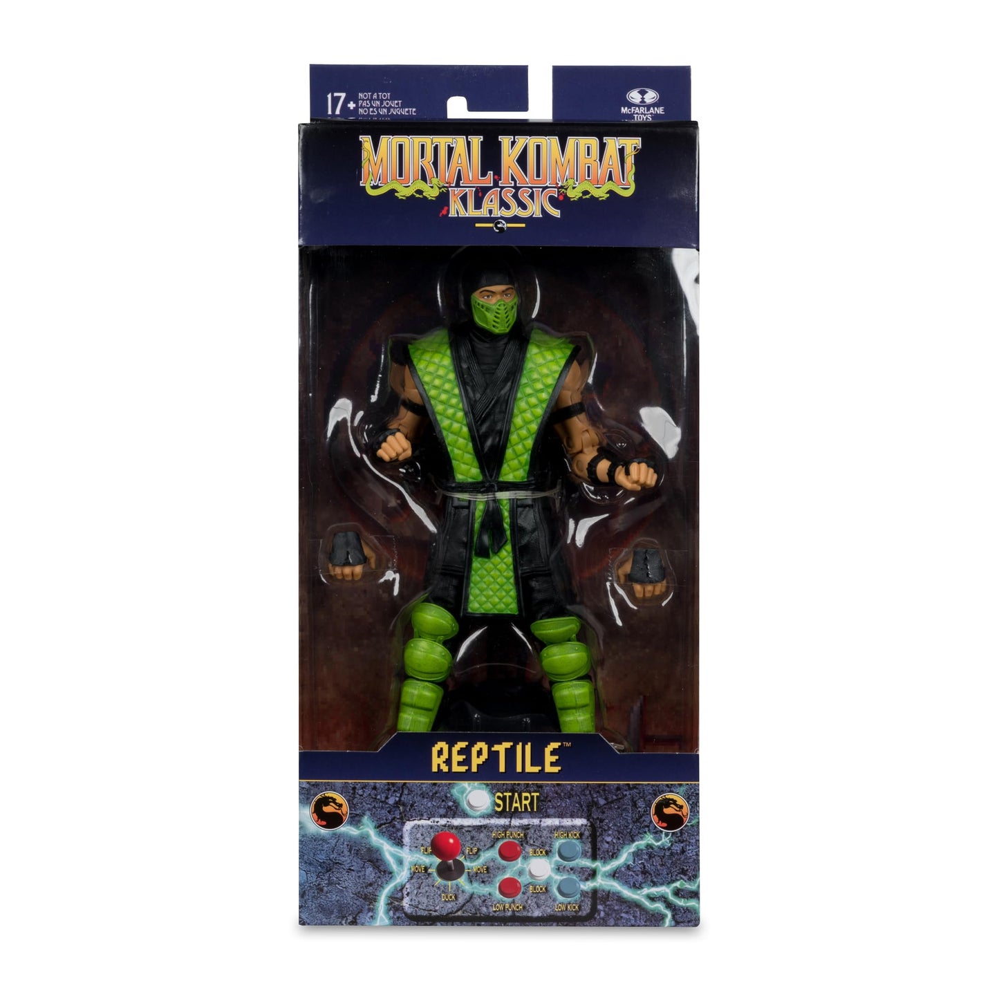 Mortal Kombat - 7in Reptile Action Figure Klassic - McFarlane Toys