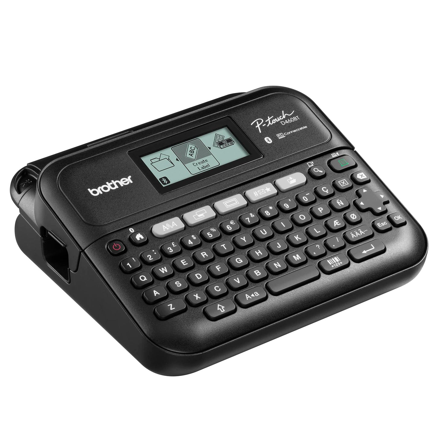 Brother P-Touch PT-D460BT Business Expert Connected Label Maker with Bluetooth® Connectivity