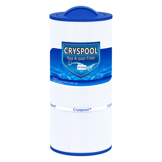 Cryspool 07043 Filter Compatible with Caldera 75, C-7375, 1019301, 73531, PCD75N, FC-3964, 75 Sq. Ft Spa Filter Cartridge, 1 Pack