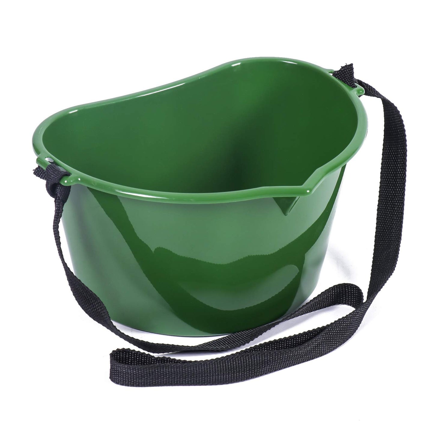 byMall Berry Picking Basket - 3L Hands-Free Fruit Picking Bucket with Adjustable Strap (Green)